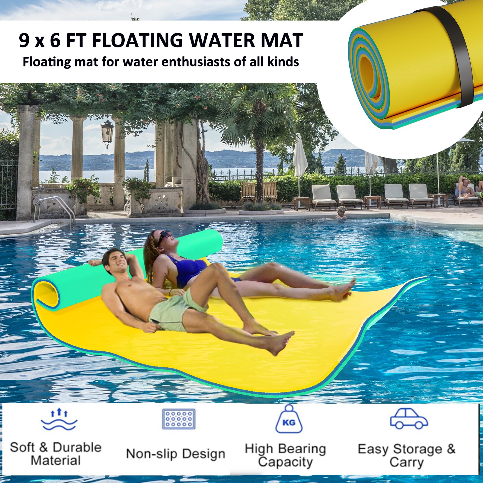 Runesay QCFLOPAD-02 Pool-Table-Covers - View #2