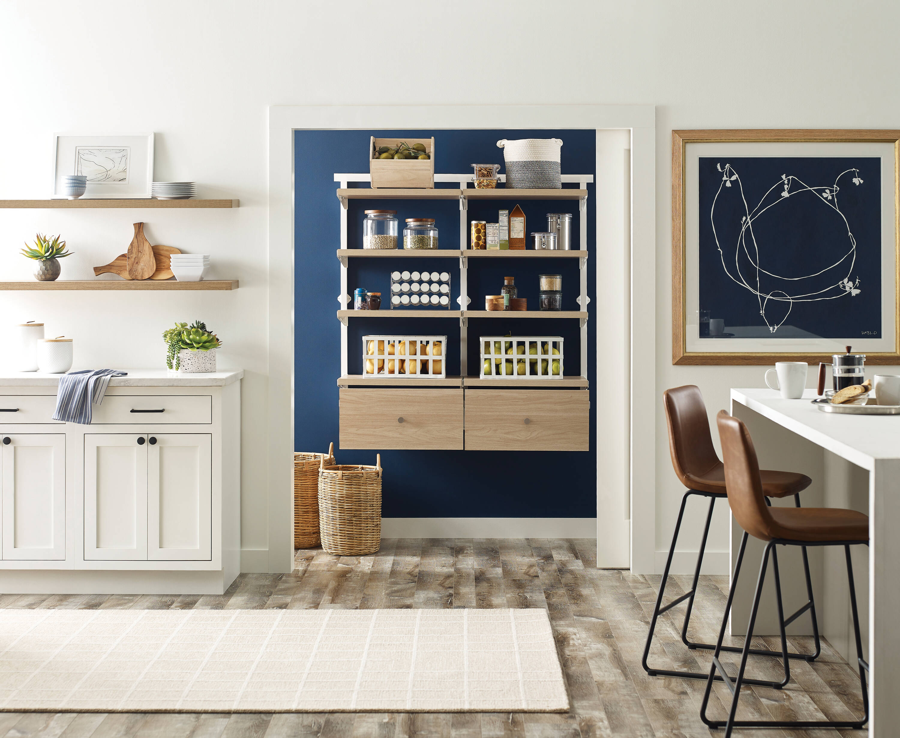 Origin 21 WD2LMDK-16-OAK Wood-Closet-Accessories - View #14