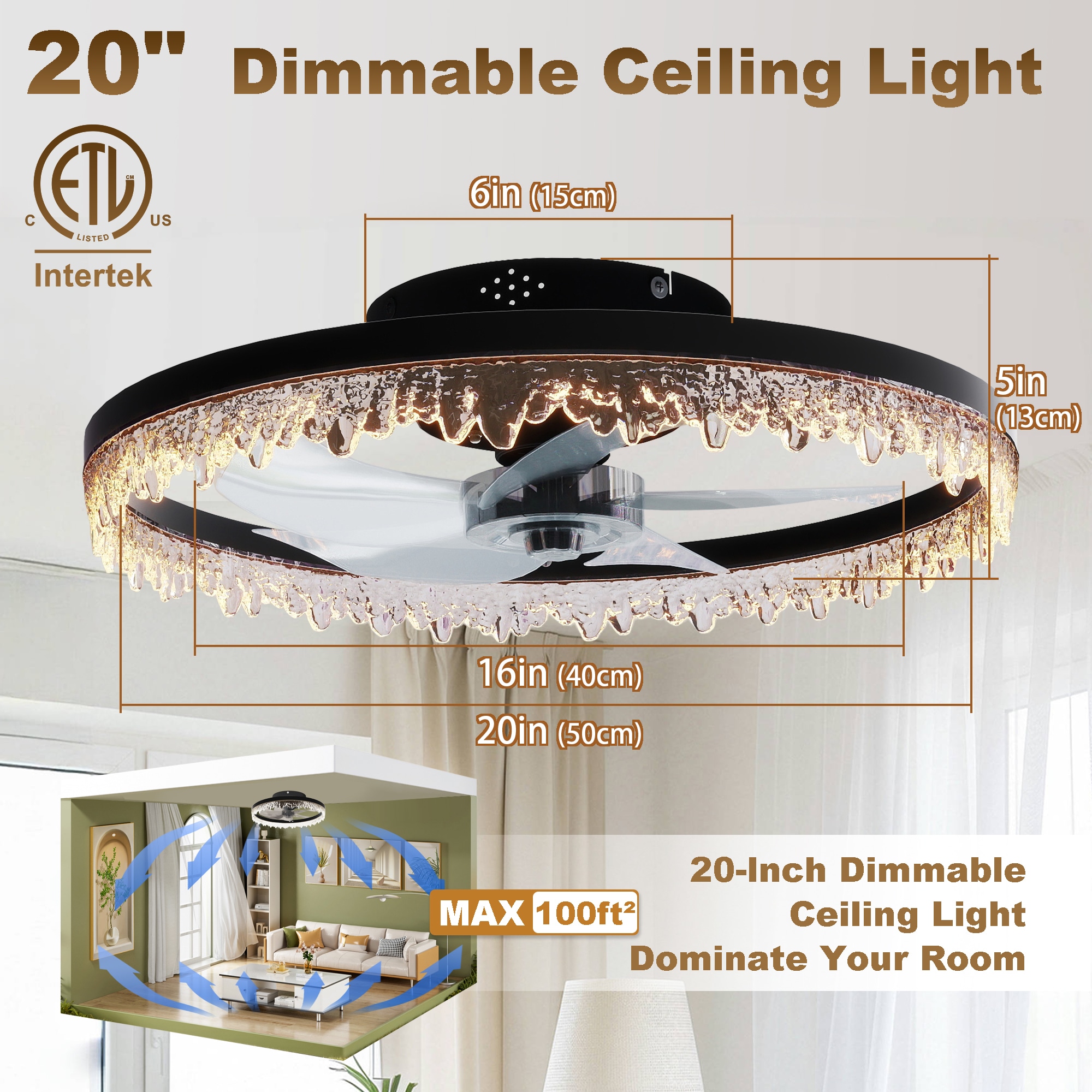 Sunrinx MG13-CF-16 Ceiling-Fans - View #6