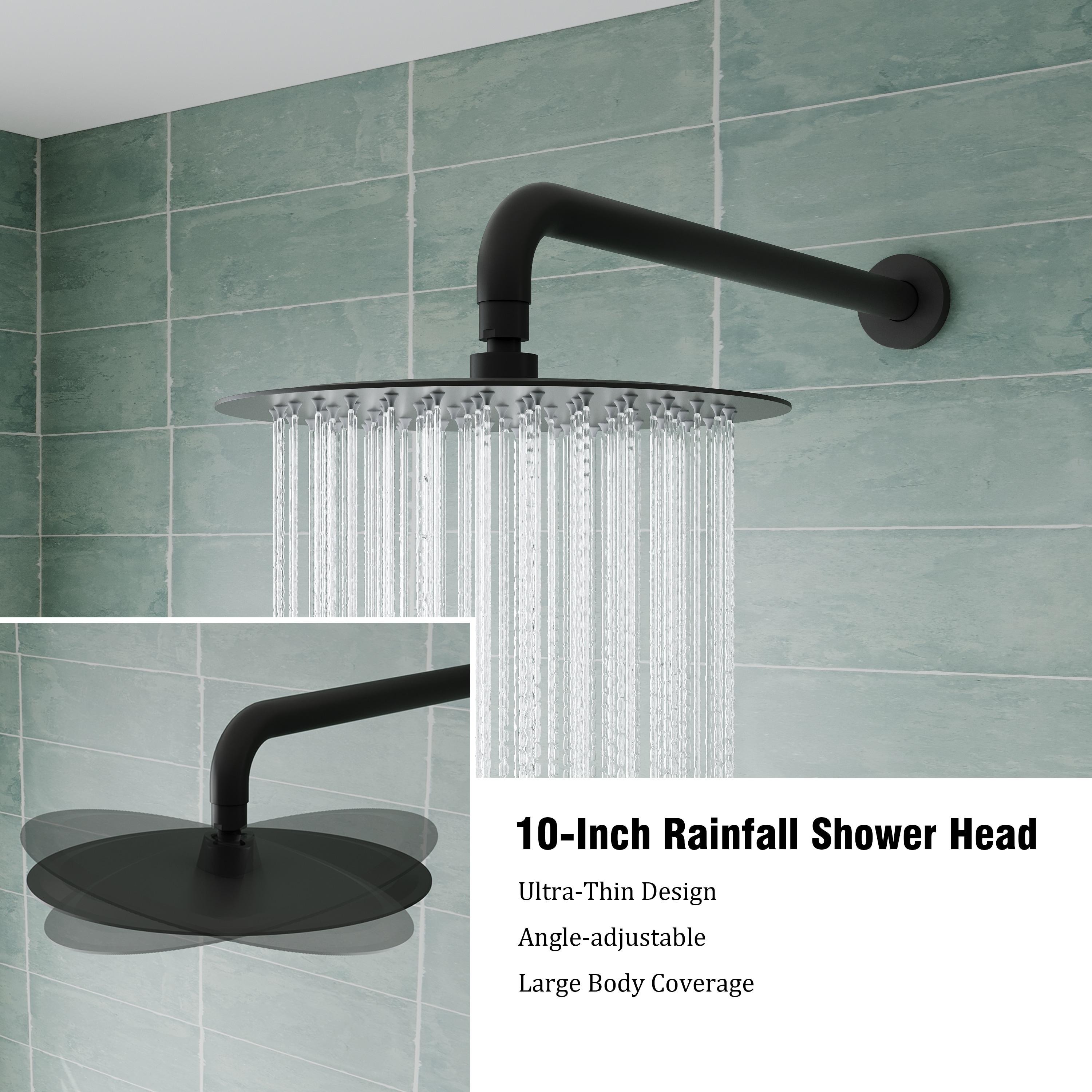 WELLFOR QJ-C-117933NG Showerhead-Bar-Panels - View #3