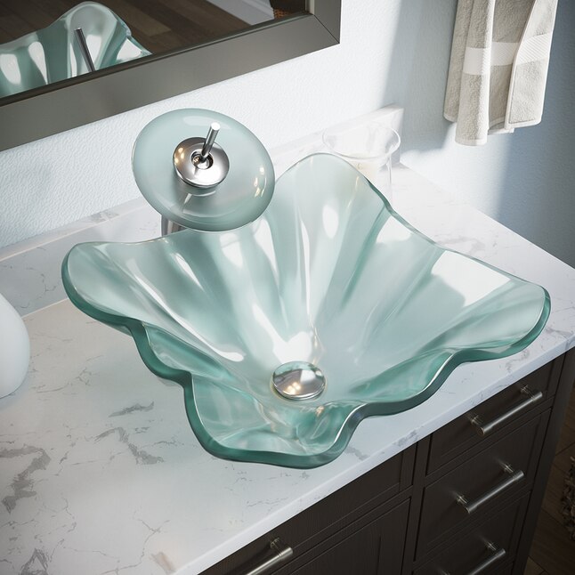 MR Direct Glass Vessel Sink in Frost MR Direct Glass Vessel Sink in Frost