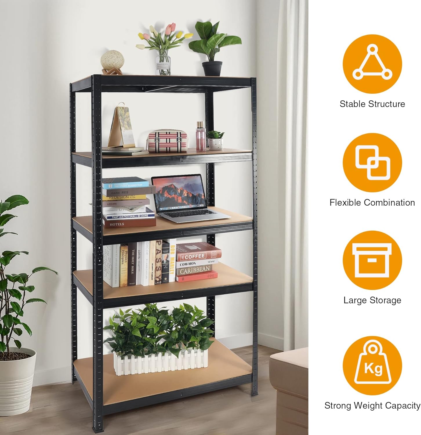 Flynama J-V-143045 Free-Standing-Shelving - View #4