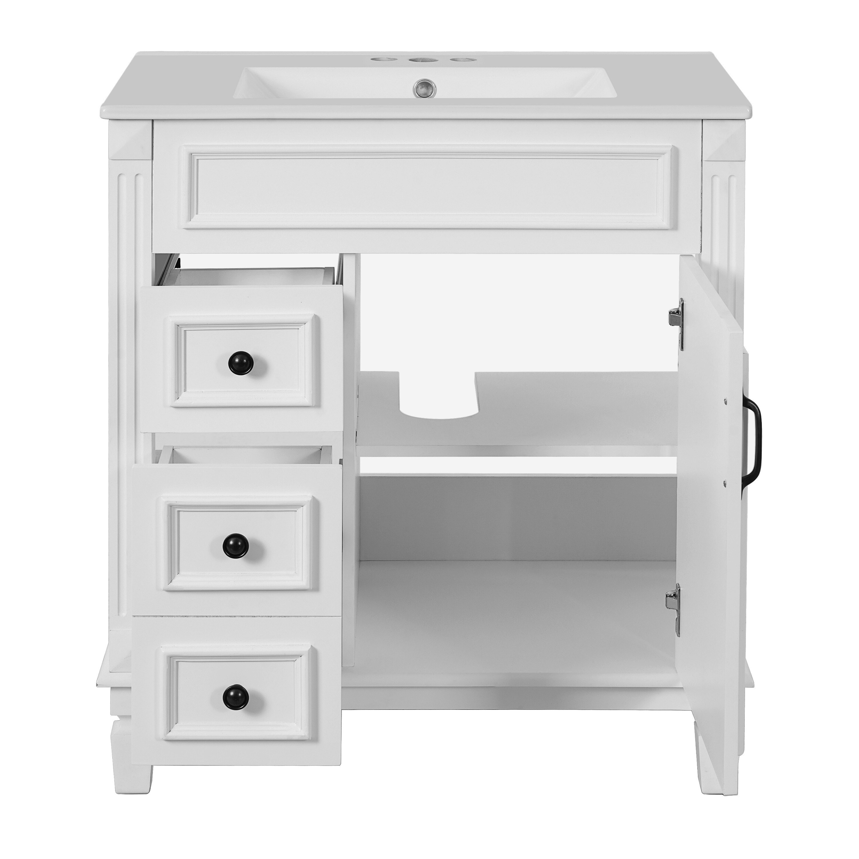 Benzara BM351254 Bath-Vanity-Combo - View #5