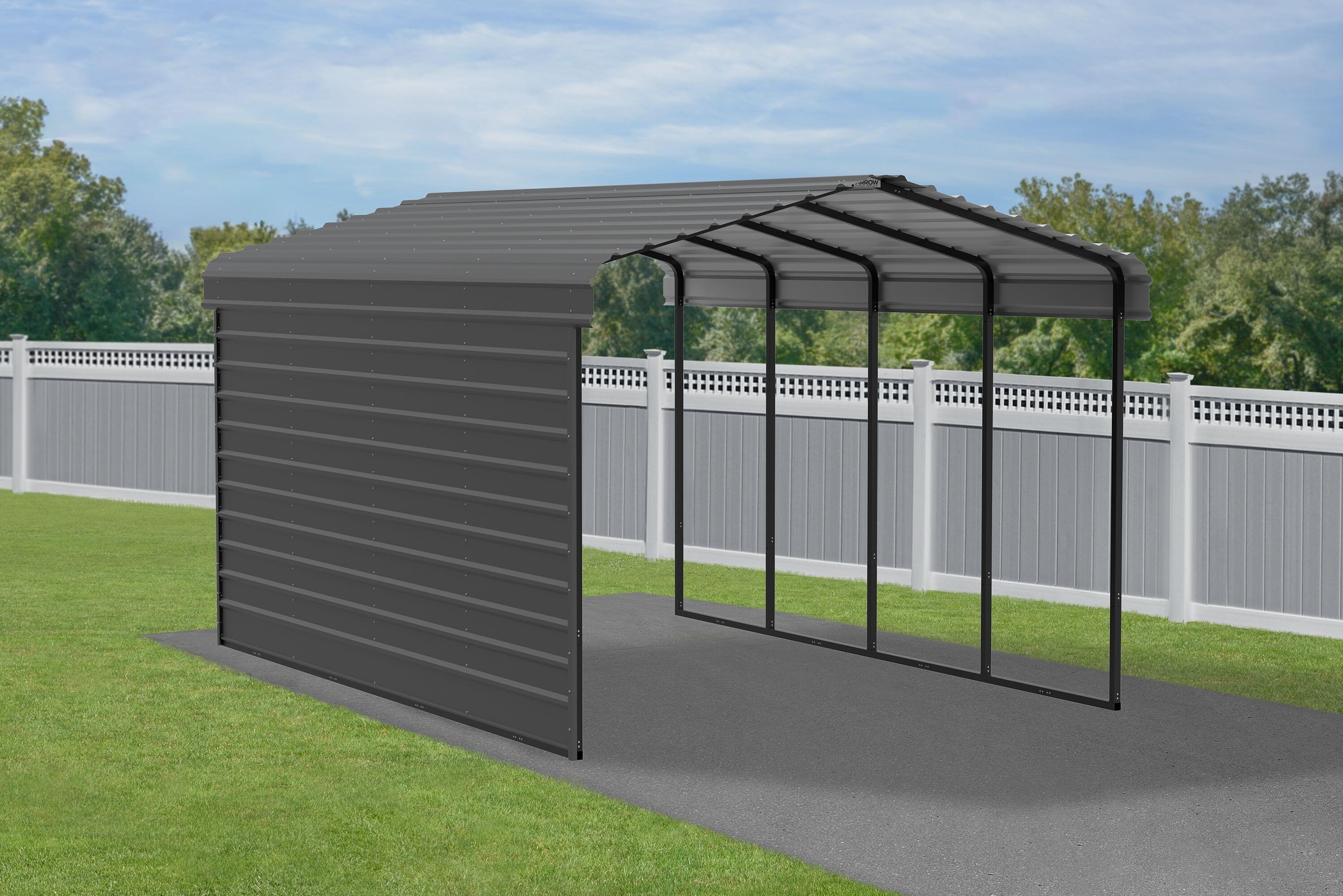 Arrow CPHC122009ECL1 Carport-Covers - View #3