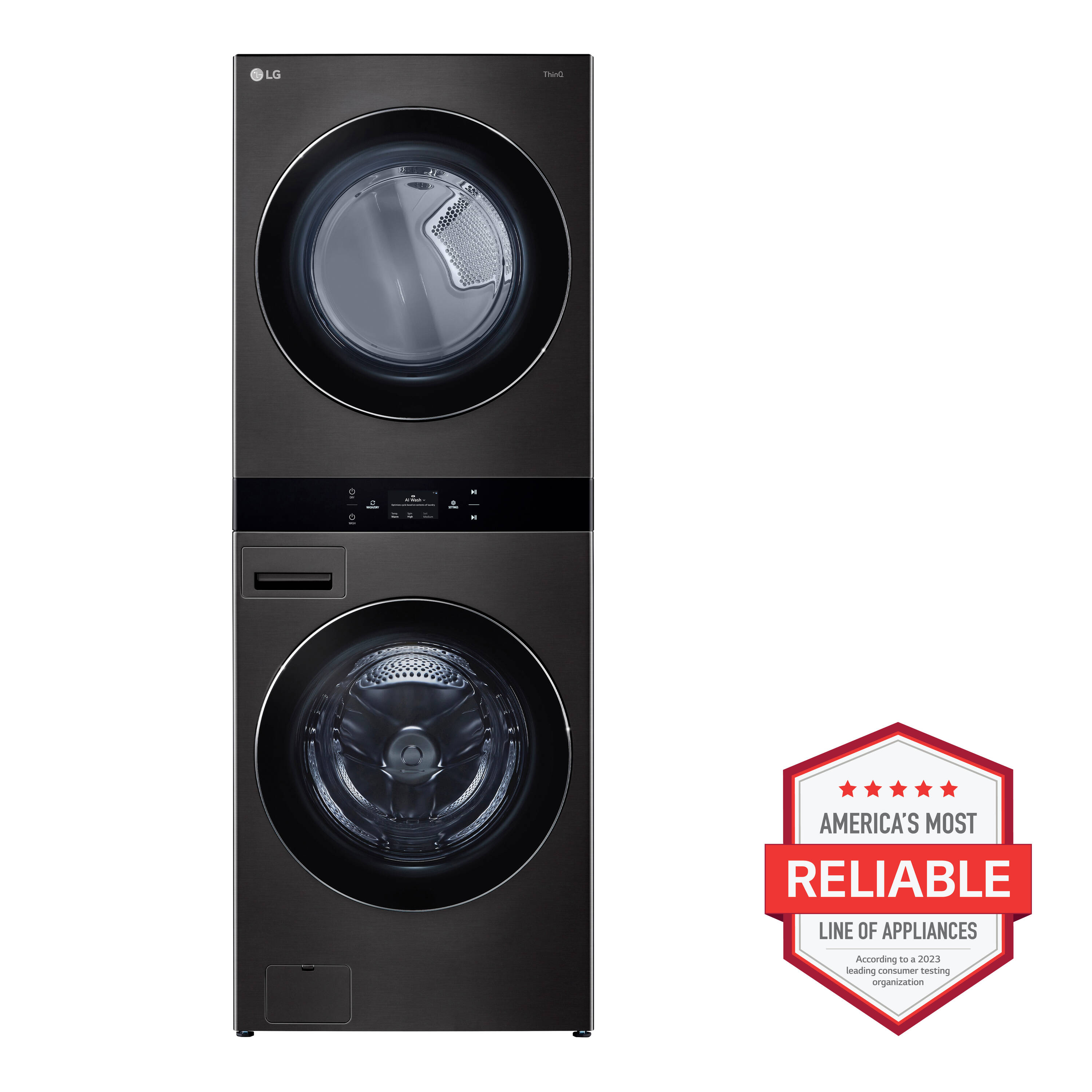 LG WKGX301HBA Combo-Washer-And-Dryer - View #4