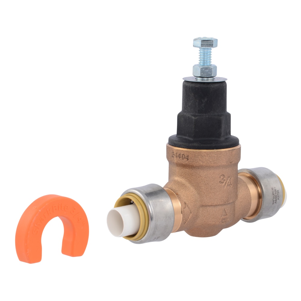 SharkBite PVA16P-DSB-60R 3/4-in Push-to-connect Brass Pressure regulator valve