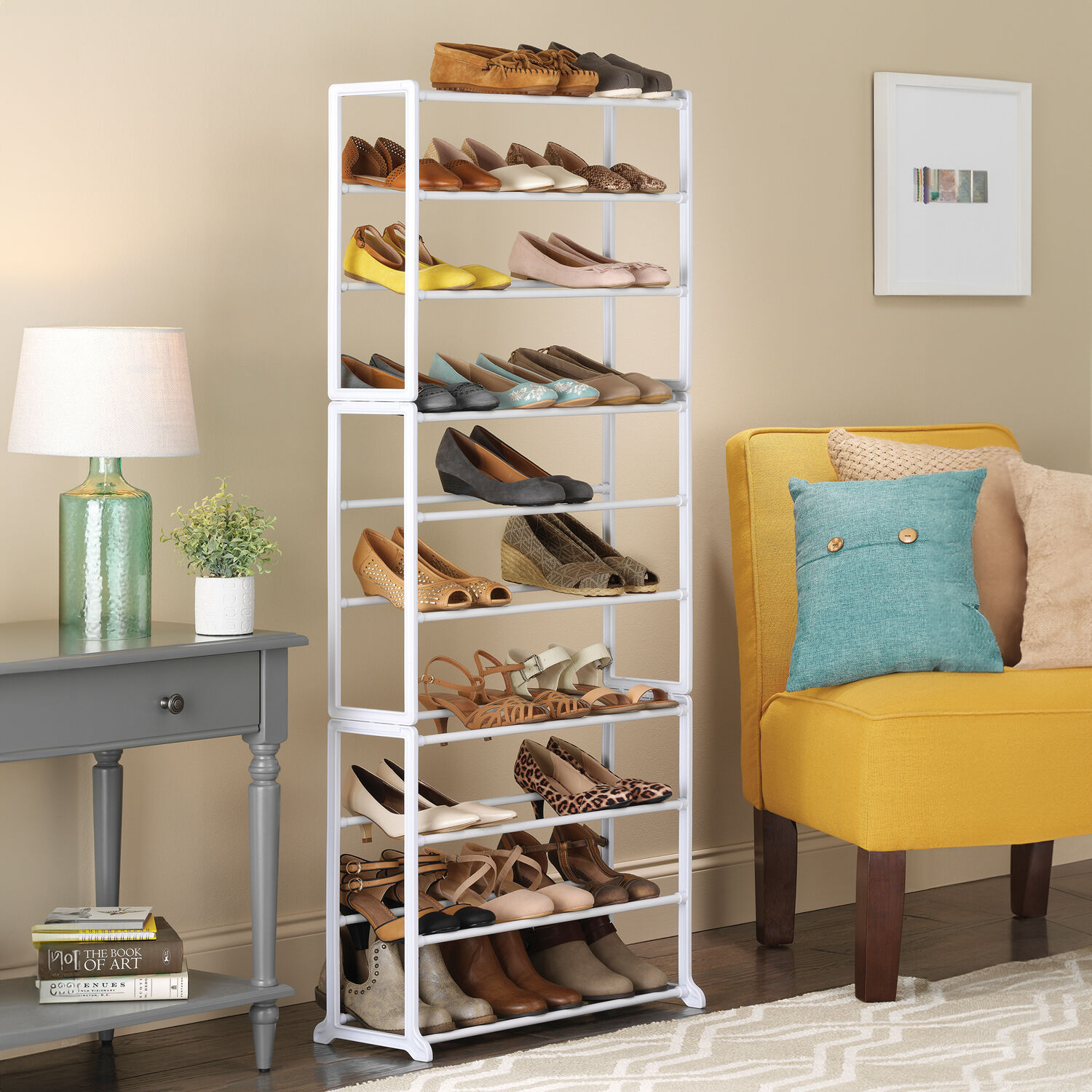 Whitmor 6780-3048-WHT Shoe-Racks - View #3
