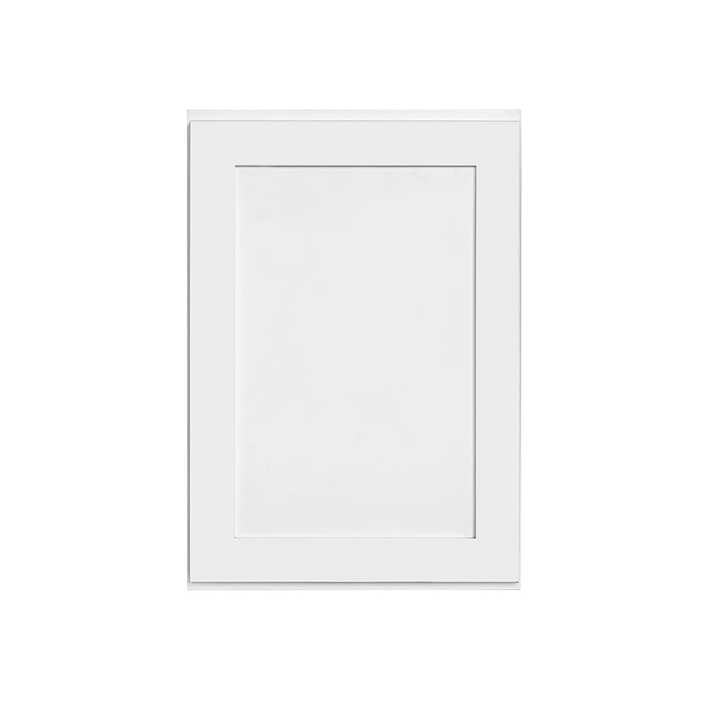 RELIABILT LS-SW-W1830R Fairplay 18-in W x 30-in H x 12-in D White Wall Ready to assemble Plywood Cabinet (Recessed Panel Shaker)