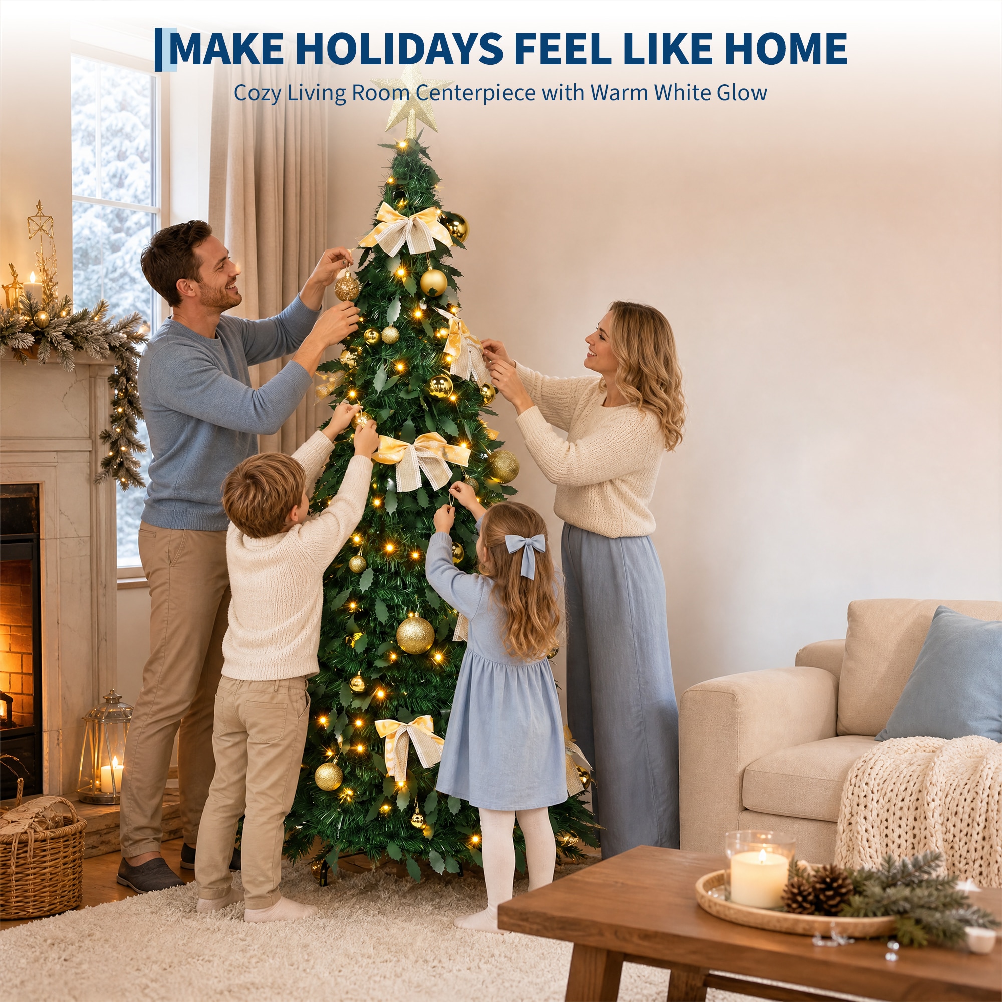 Garvee BPL-IBFC62DCRP-5PP5 Artificial-Christmas-Trees - View #6
