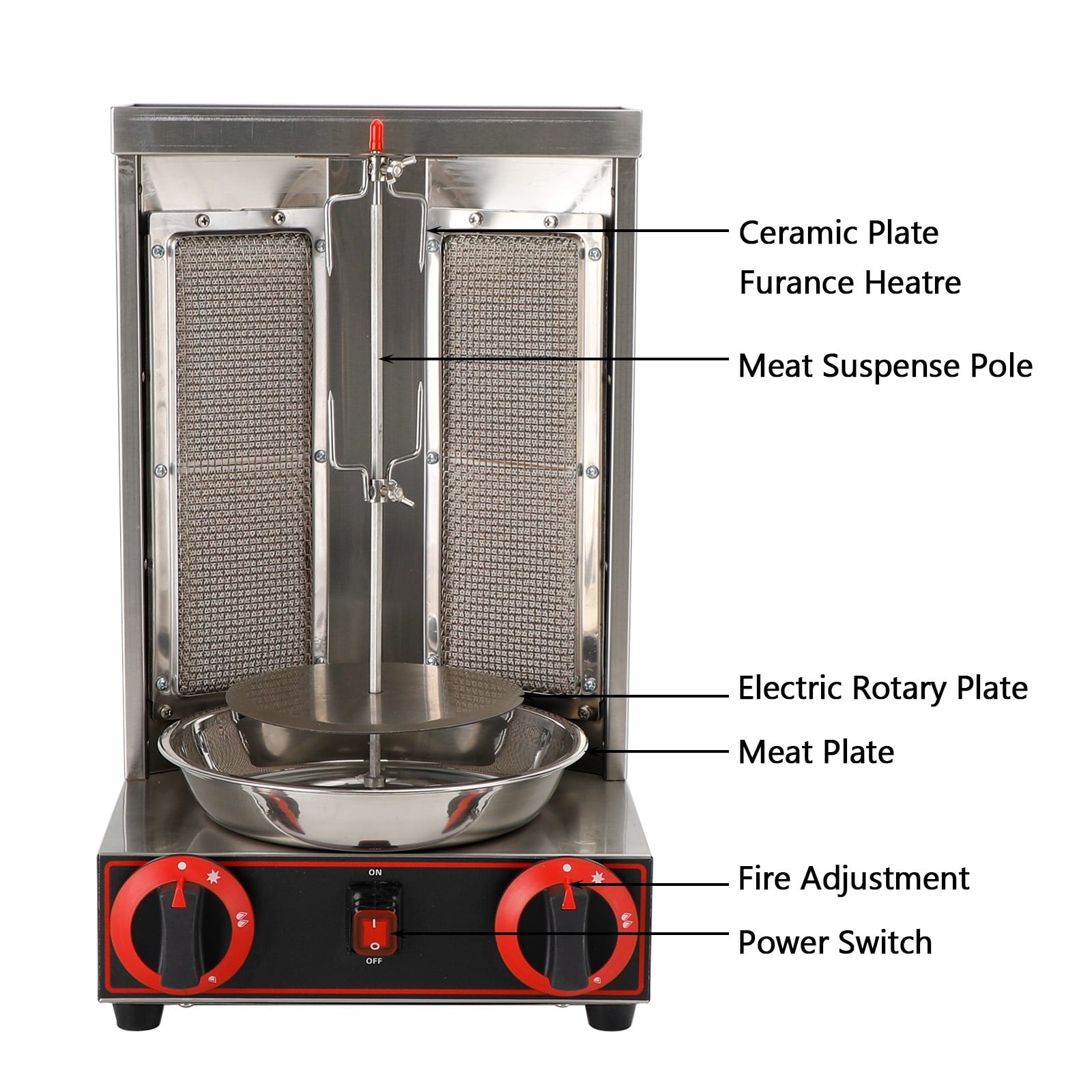 Topteng H054-A005 Gas-Grill - View #9