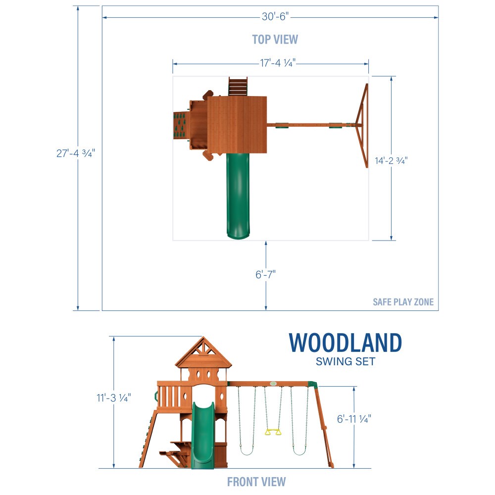 Backyard Discovery 6014COM Wood-Playset-Kits - View #3