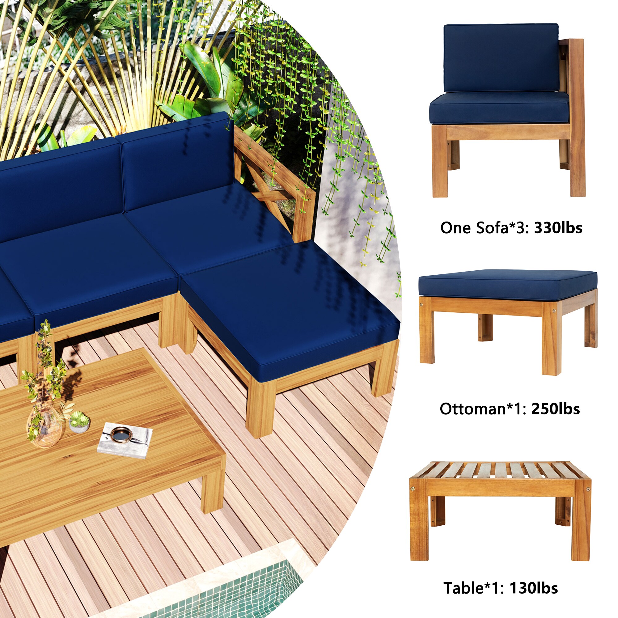 ModernLuxe L-SP100142AAC Patio-Conversation-Sets - View #4