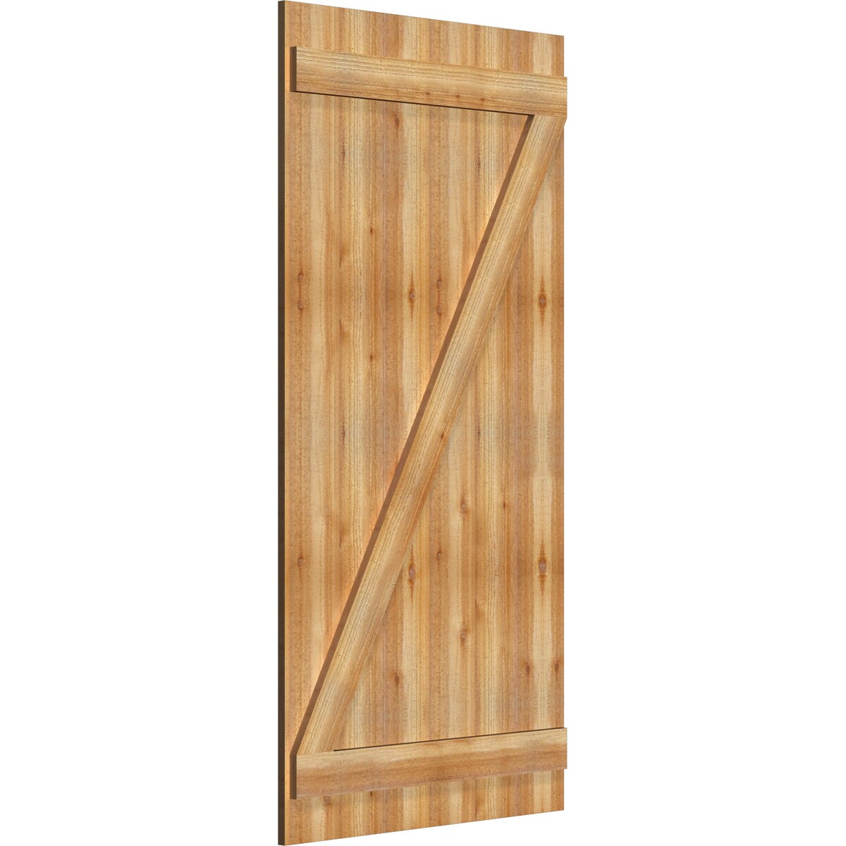 Ekena Millwork RBJ06Z32X064RWR Exterior-Shutters - View #2