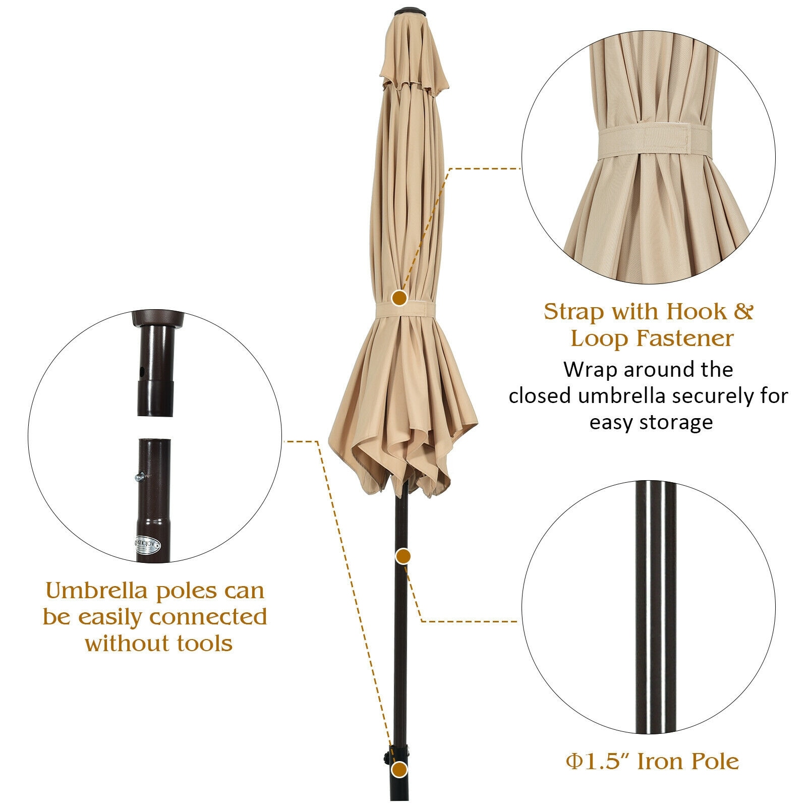 Forclover HYFW-S51BE Umbrellas-2 - View #3