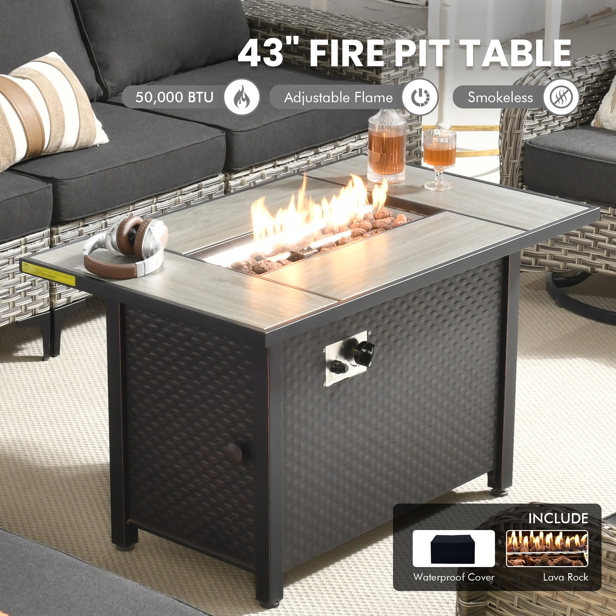 XIZZI XIMW1083 Patio-Sofas-Daybeds - View #2