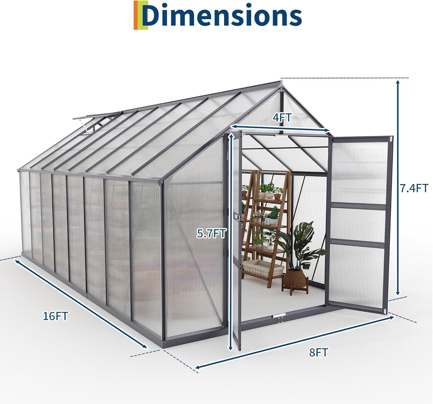 Qeetex GWPPG-33GTWPUJ greenhouses - View #4