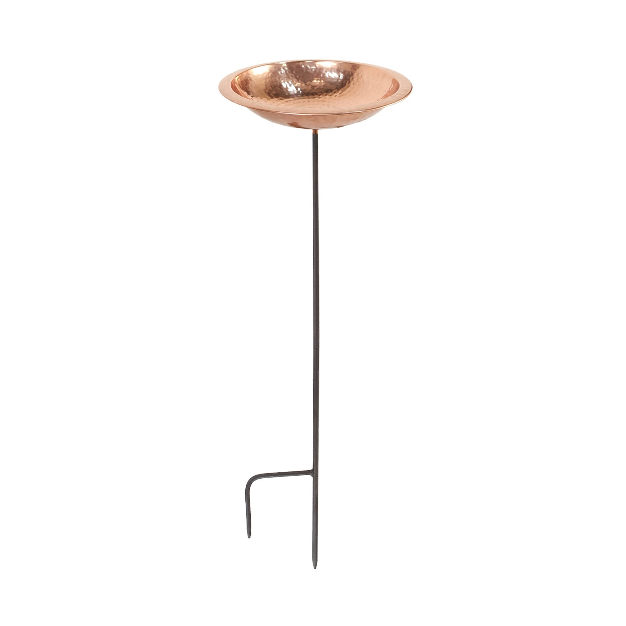 ACHLA Designs 201-3015 39.5-in H Copper Metal Birdbath bowl