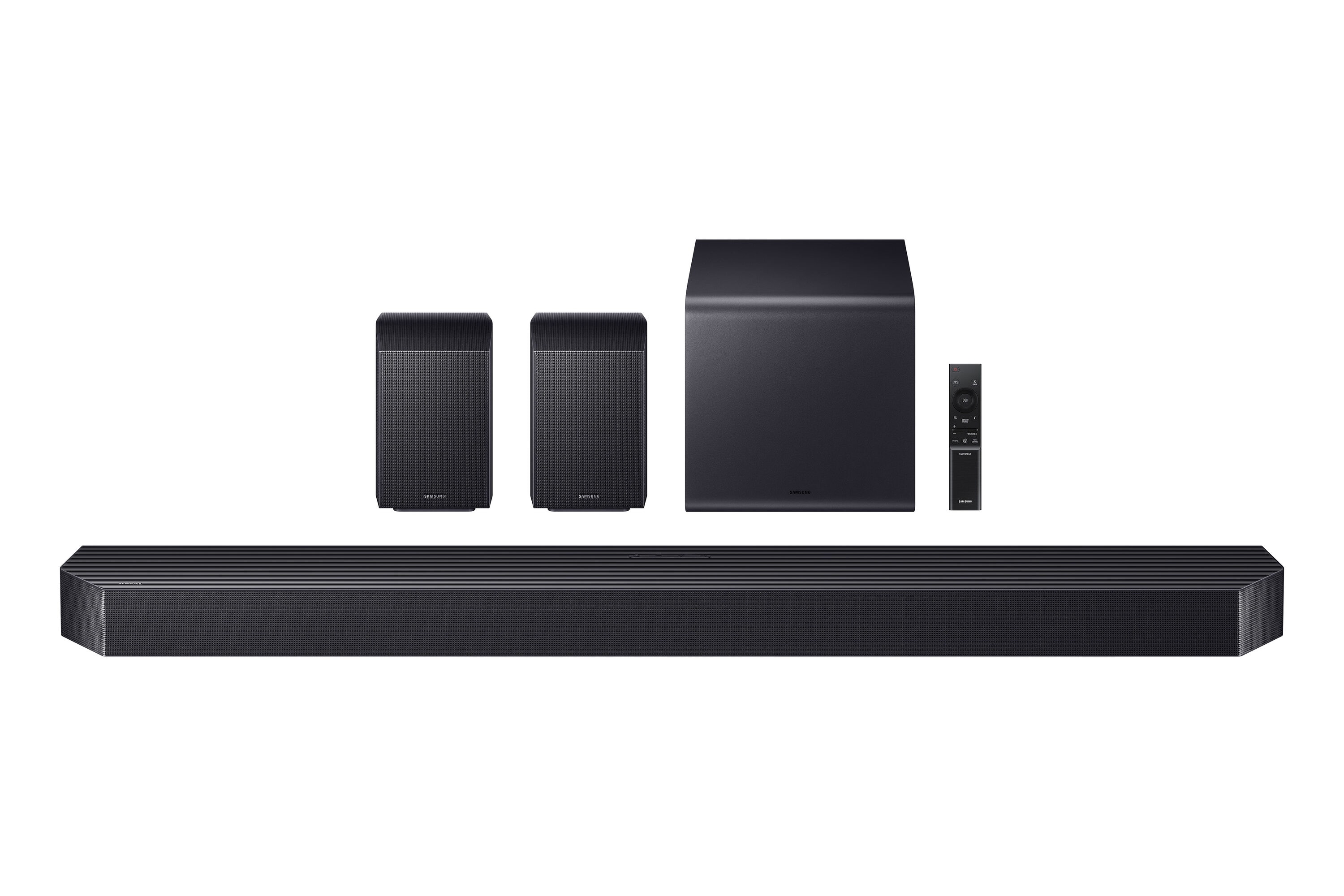 Samsung Q990H 48.5-in 11.1 -Channel Wi-Fi Compatibility Bluetooth Compatibility Titan Black Sound Bar #HW-Q990H/ZA