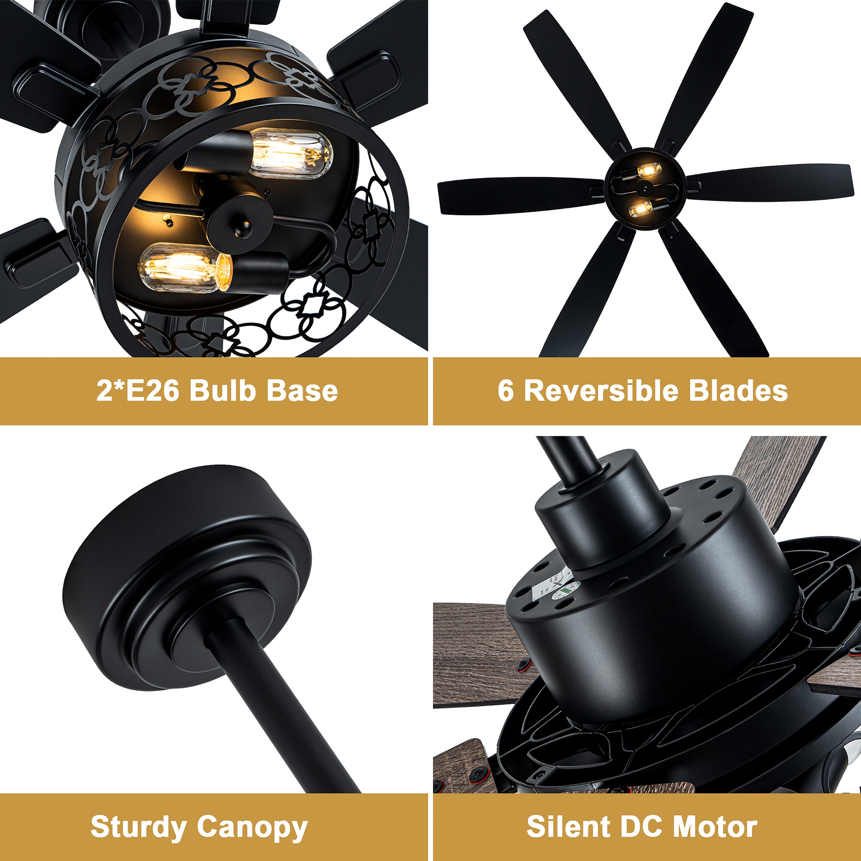 Cusp Barn CS52P21 Ceiling-Fans - View #9