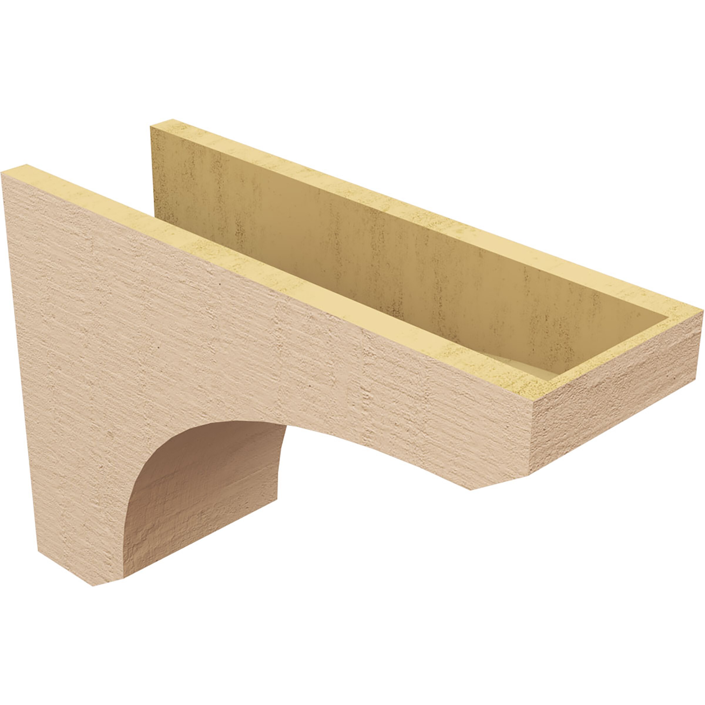 Ekena Millwork CORU07X21X14LGYRCPR corbels - View #5