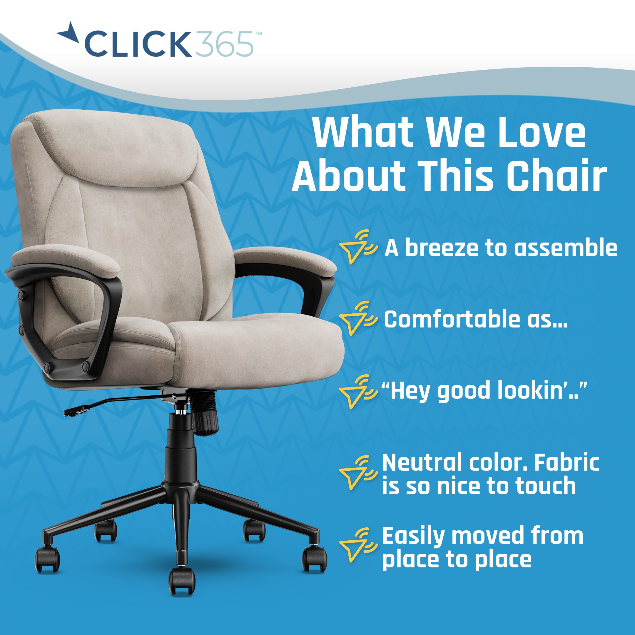 Click365 CHR200155 Office-Chairs - View #4