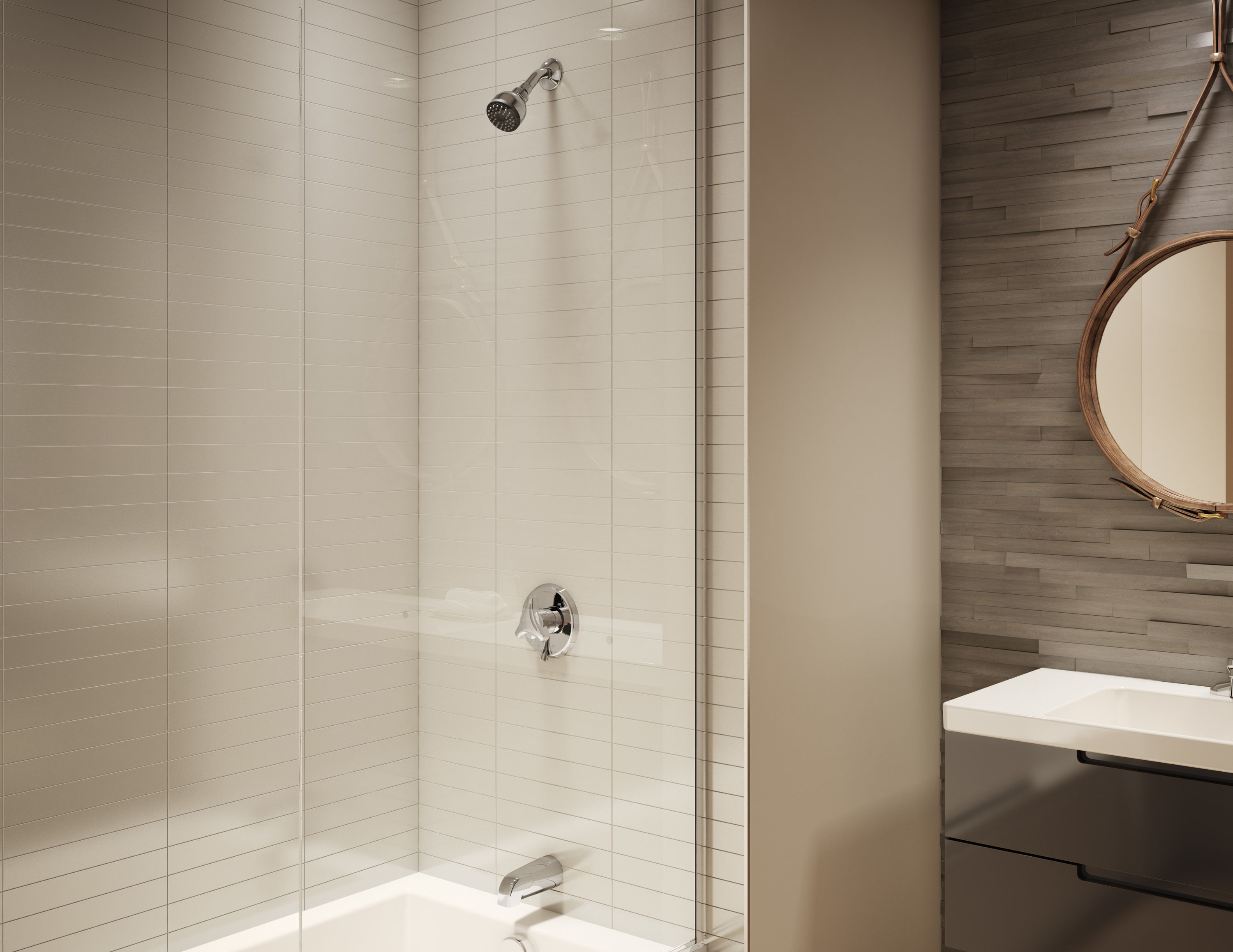 Symmons S-9602-P-1.5-TRM Tub-Shower-Faucets - View #2