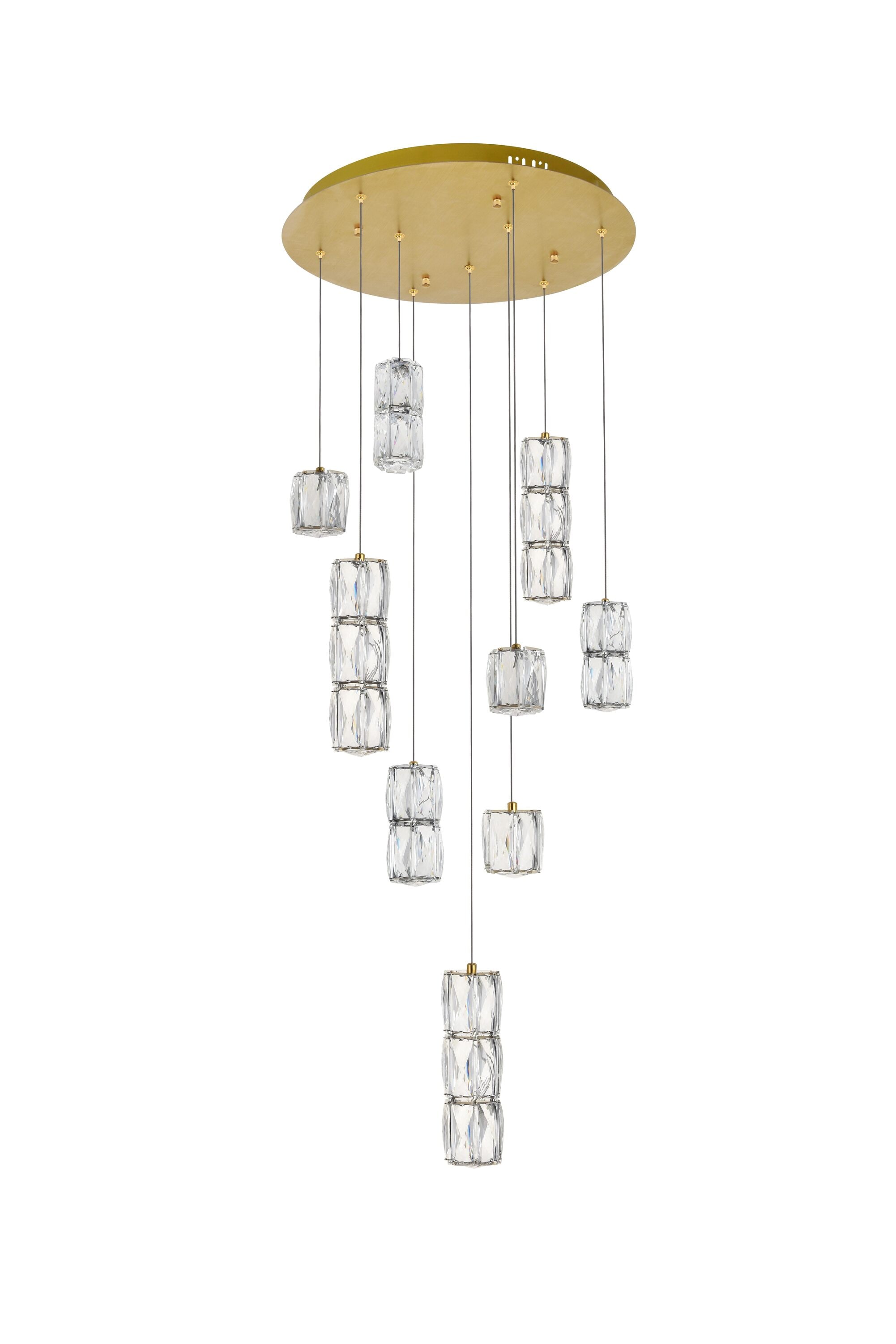 Elegant Decor HF10500D27G Pendant-Lights - View #7