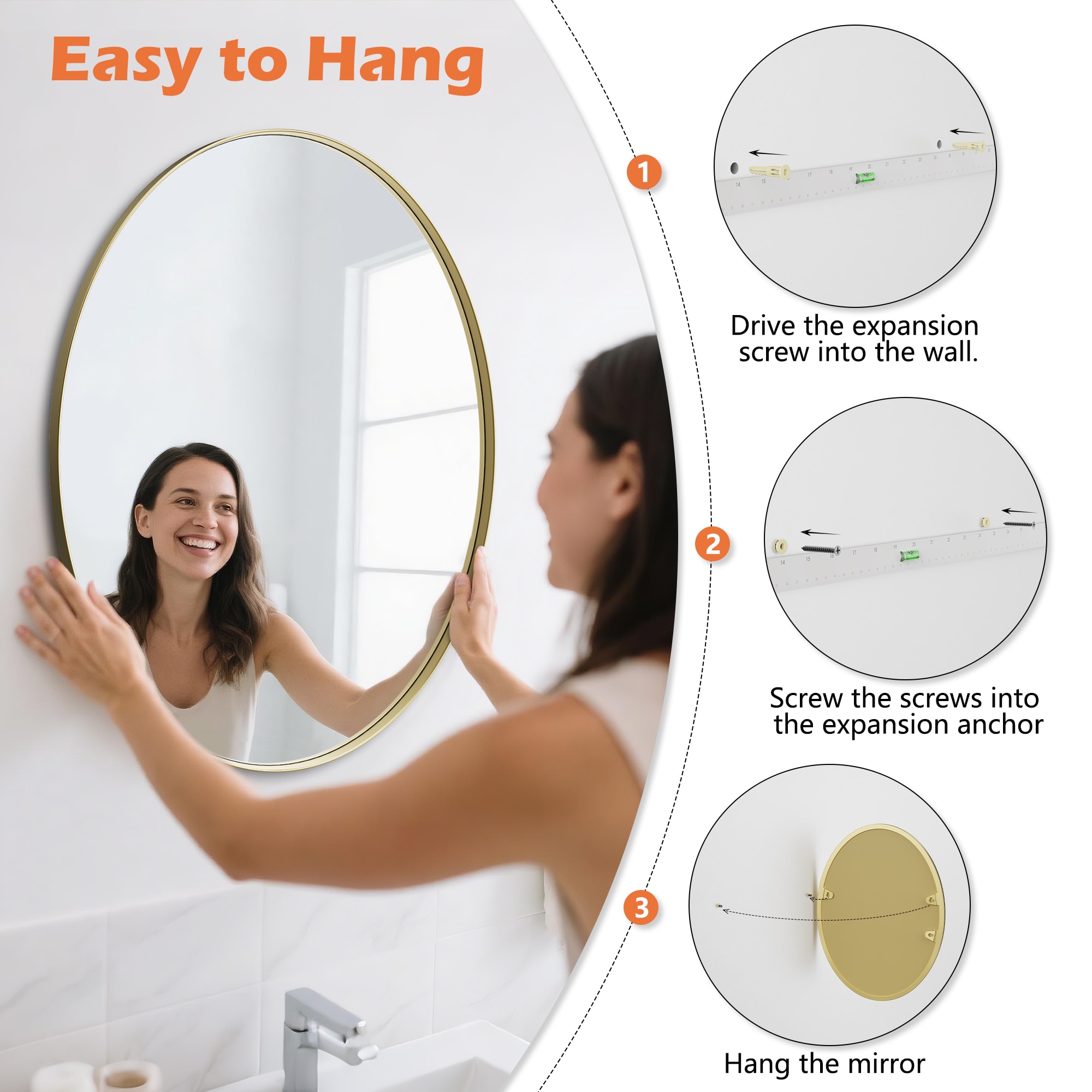 Clavie LS-24361-OGD Decor-Mirrors - View #4