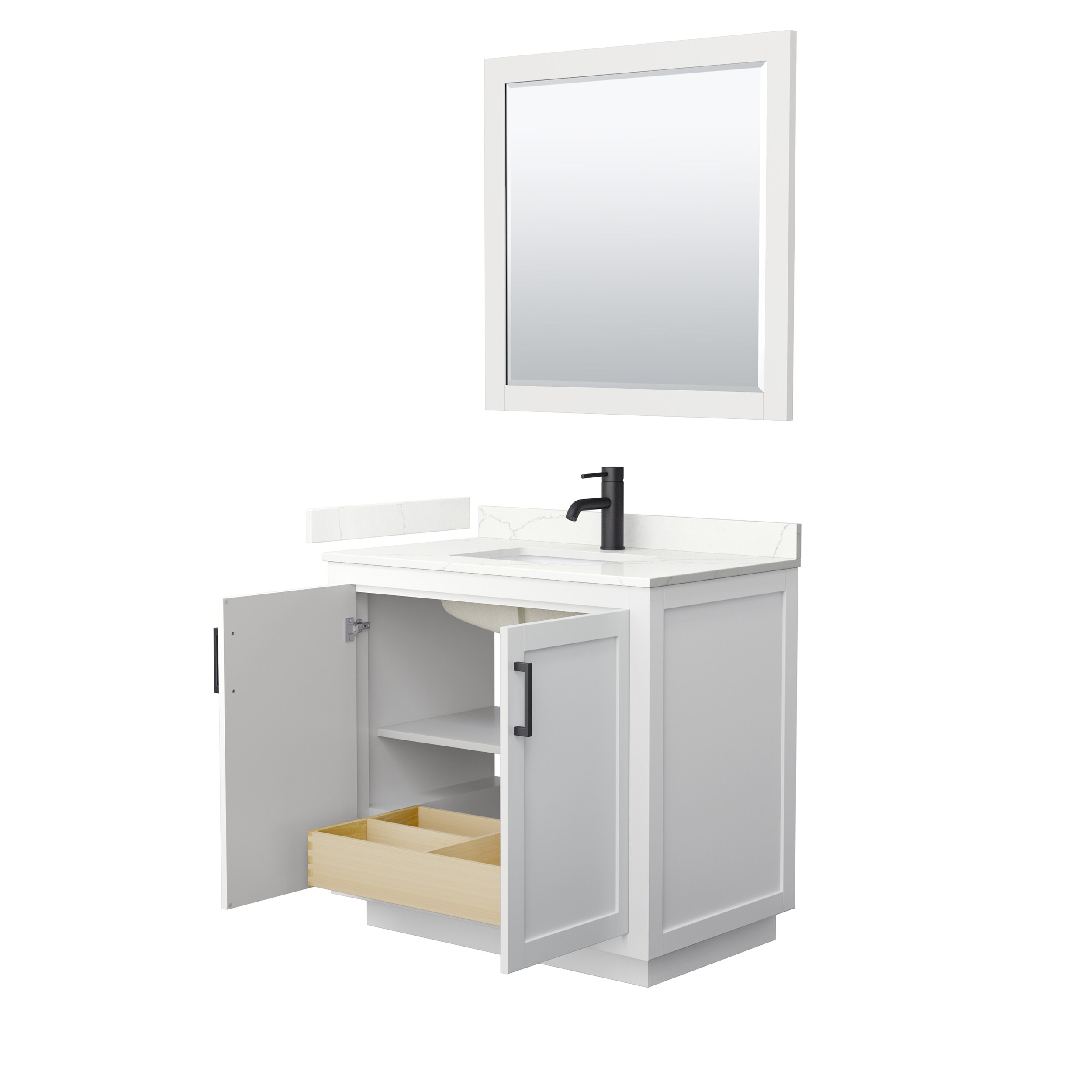 Wyndham Collection WCF292936SWBGTUNSM34 Bath-Vanity-Combo - View #3
