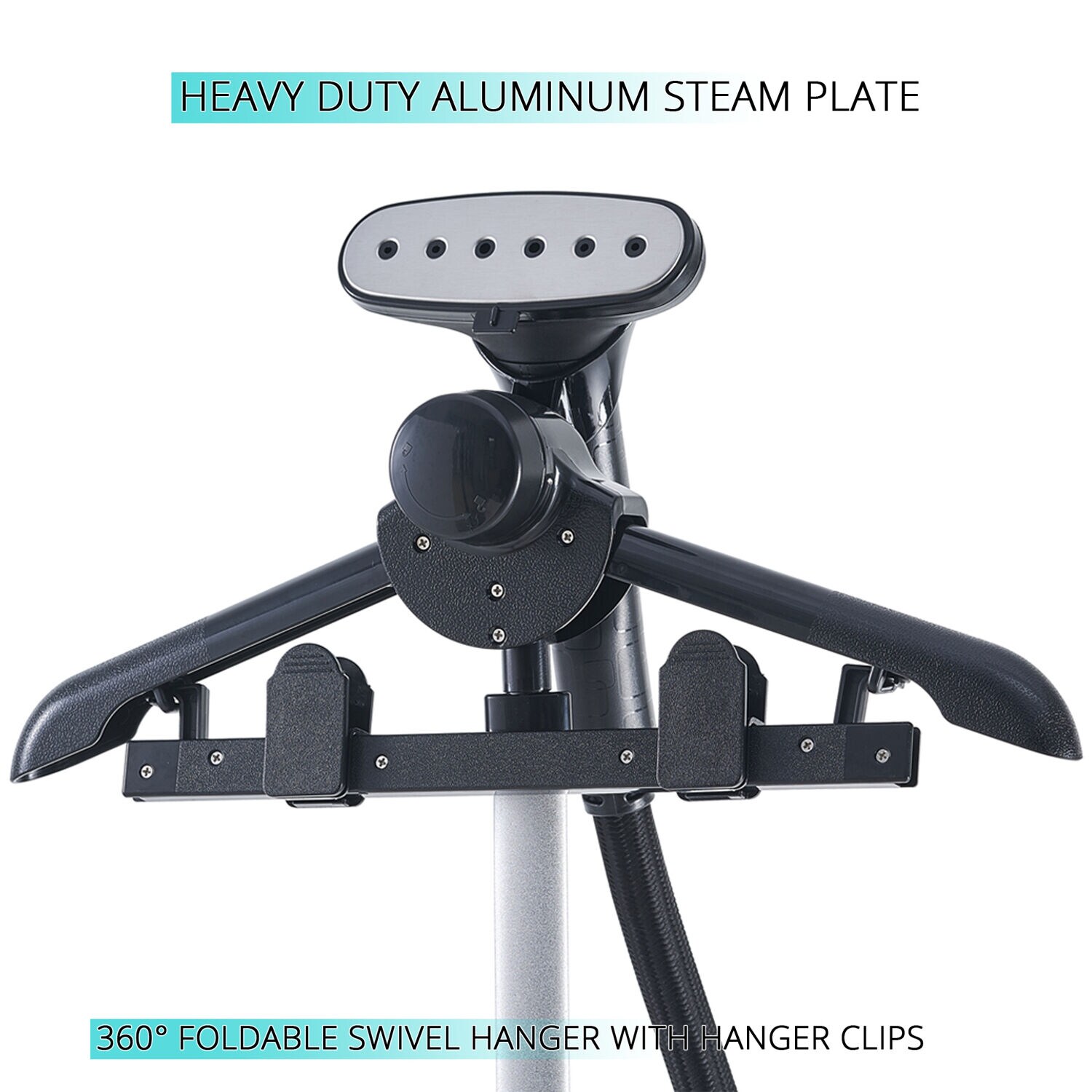 True & Tidy X5 GRAY Fabric-Steamers - View #5