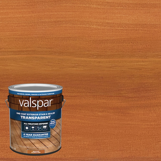 Valspar Pre Tinted Redwood Naturaltone, Colored Stains For Outdoor Wood Furniture