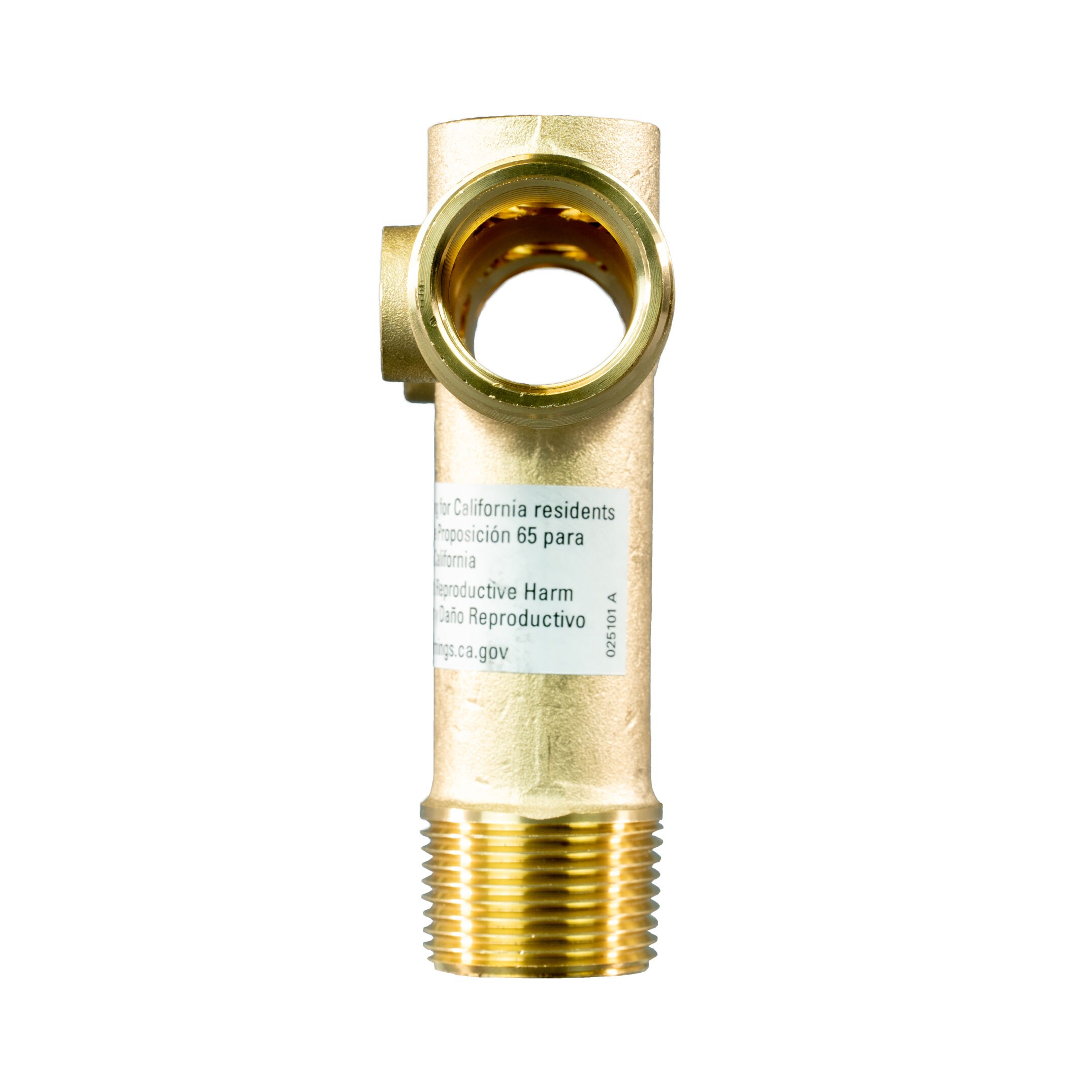 STAR Water Systems Brass Tank Tee 148121 at Lowes.com
