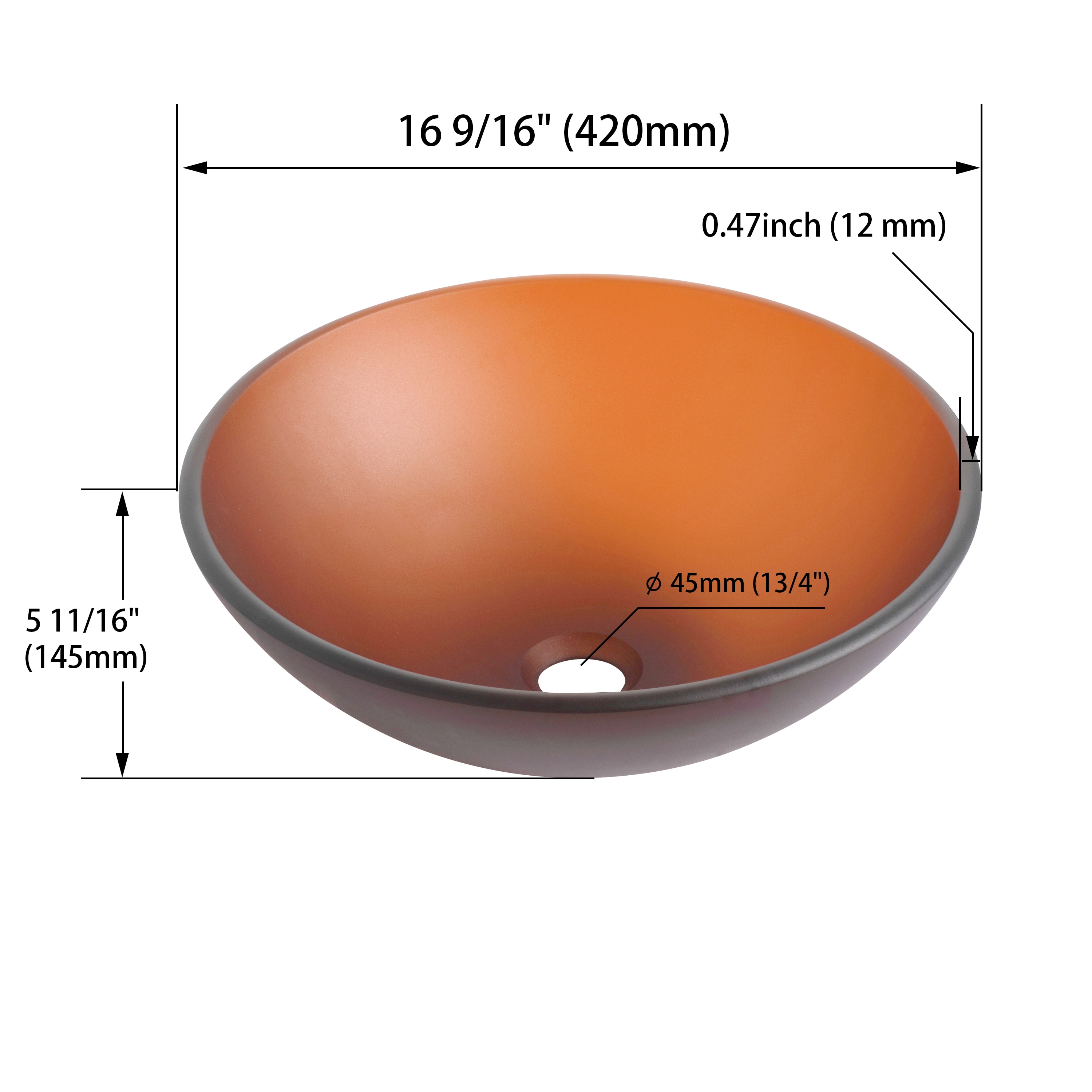 WELLFOR GLEM-77122 Vanity-Tops - View #5