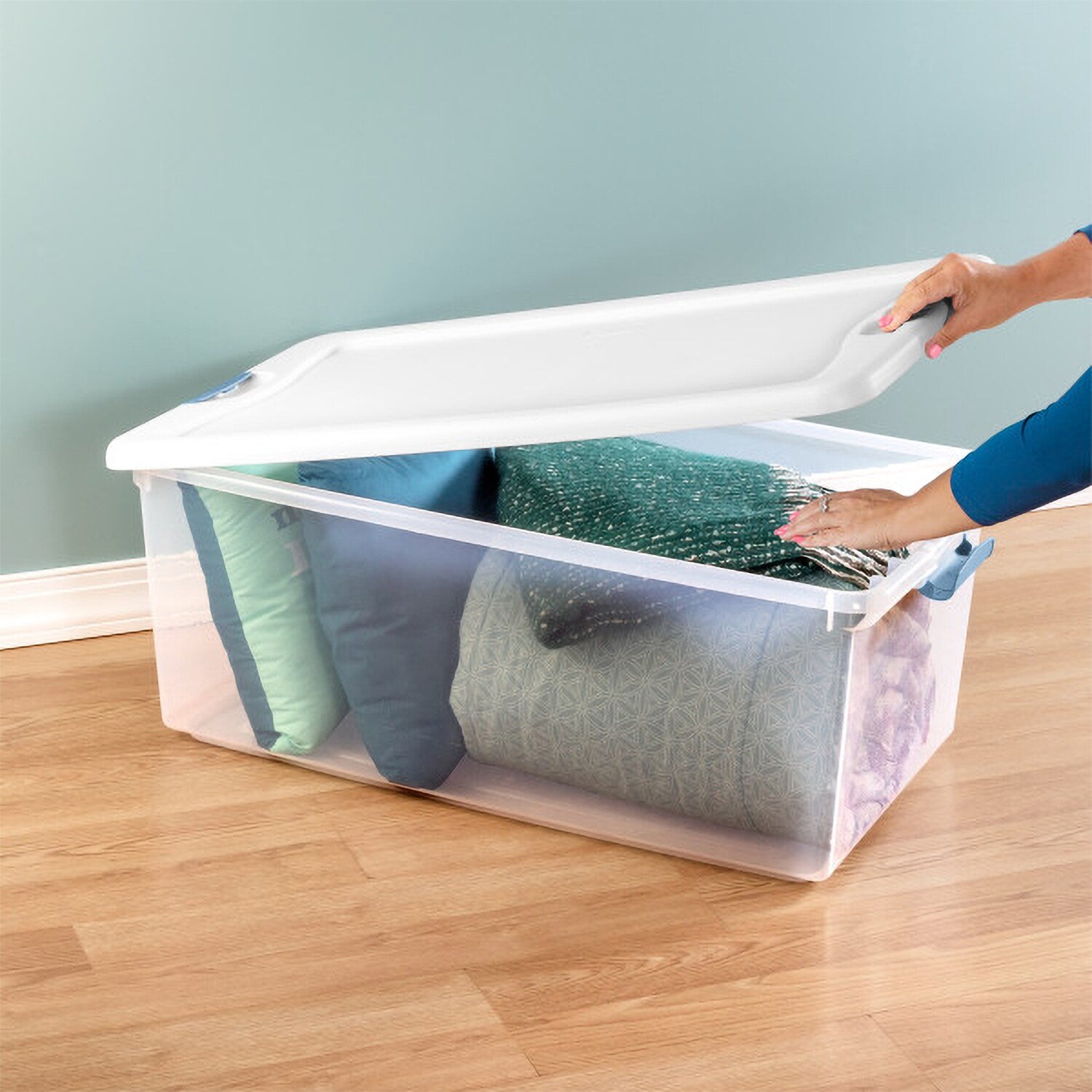 Sterilite 108713 Plastic-Storage-Totes - View #6