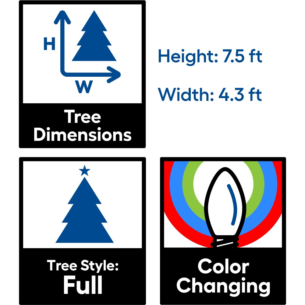 Evergreen Classics TG76P4B63P04 Artificial-Christmas-Trees - View #9