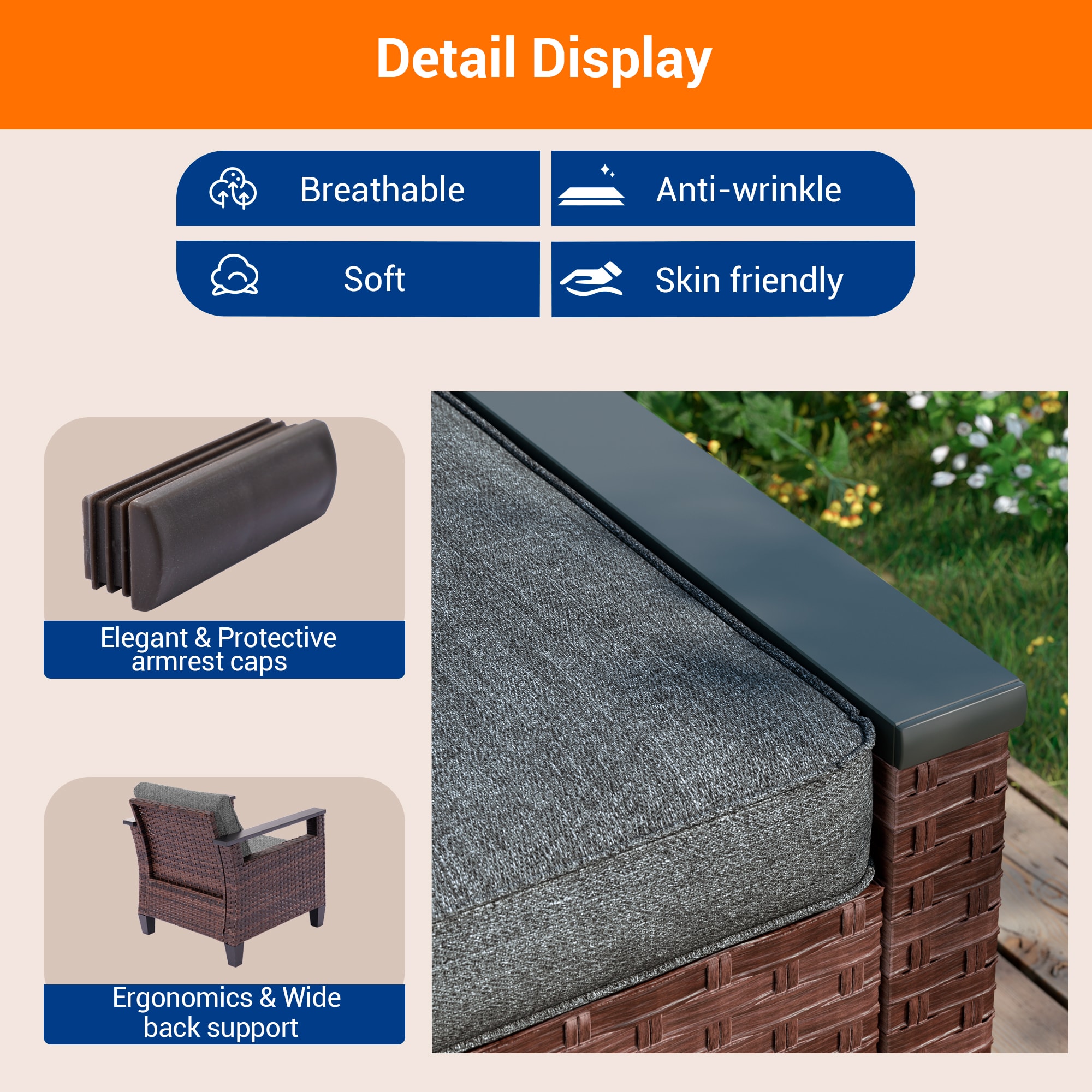 ACEGOSES LW-PS-126BBK Patio-Conversation-Sets - View #5