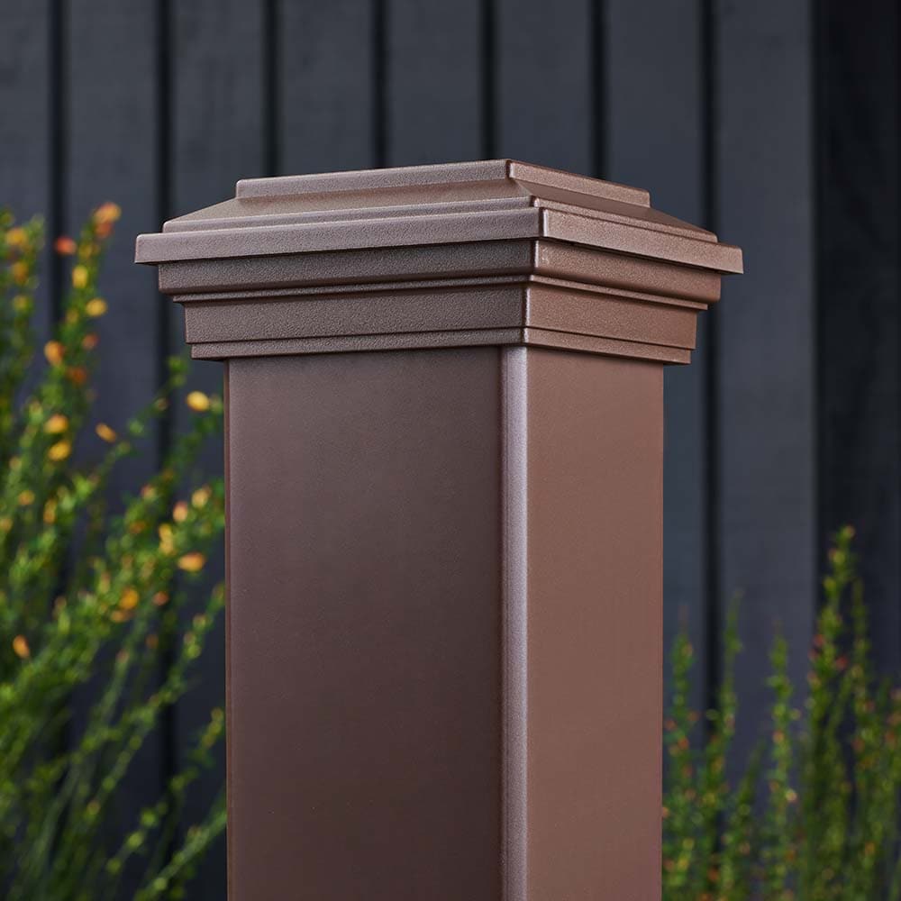 Trex 820005 4-in x 4-in Vintage Lantern Composite Deck Post Cap