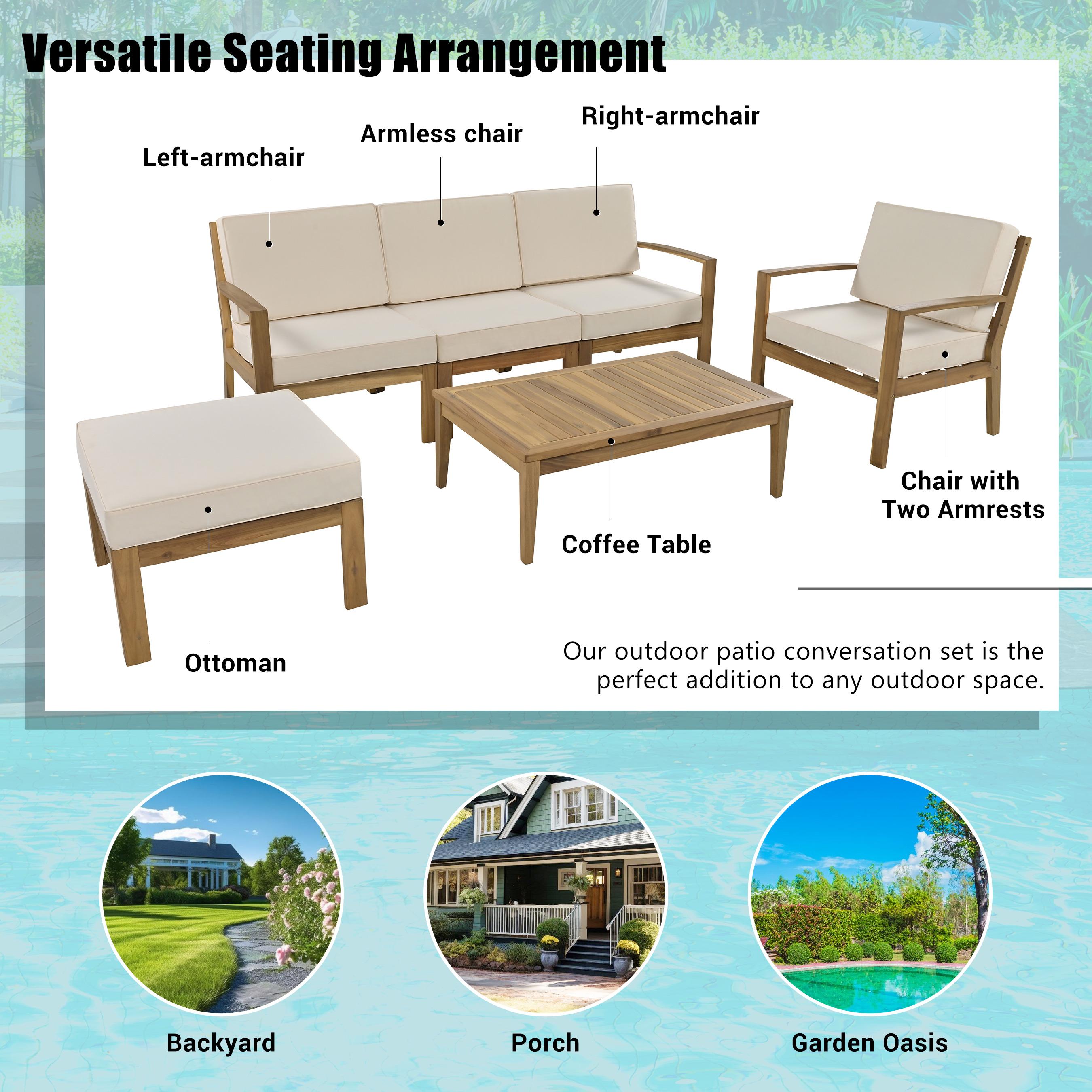 Bayfeve BFTM-6A-PCS Patio-Conversation-Sets - View #5