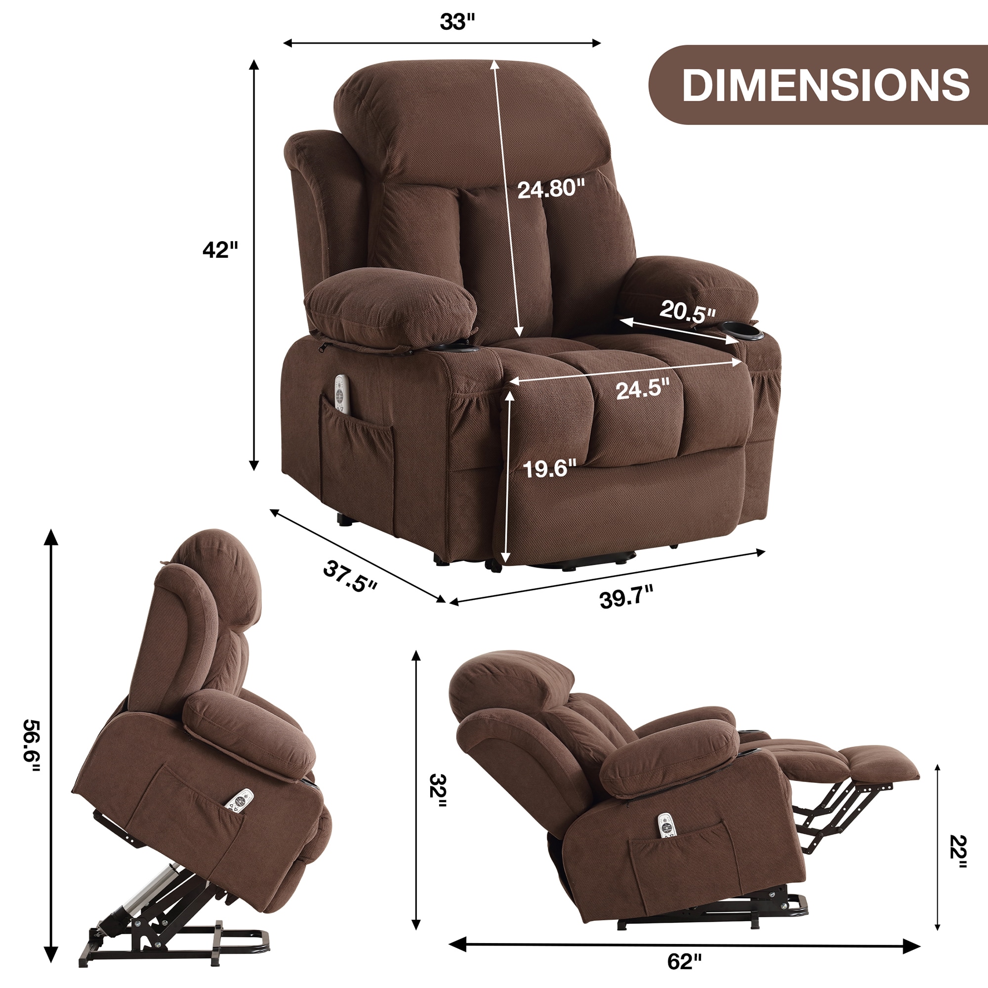 Sumyeg BJC-WF-JW00423001 recliners - View #5