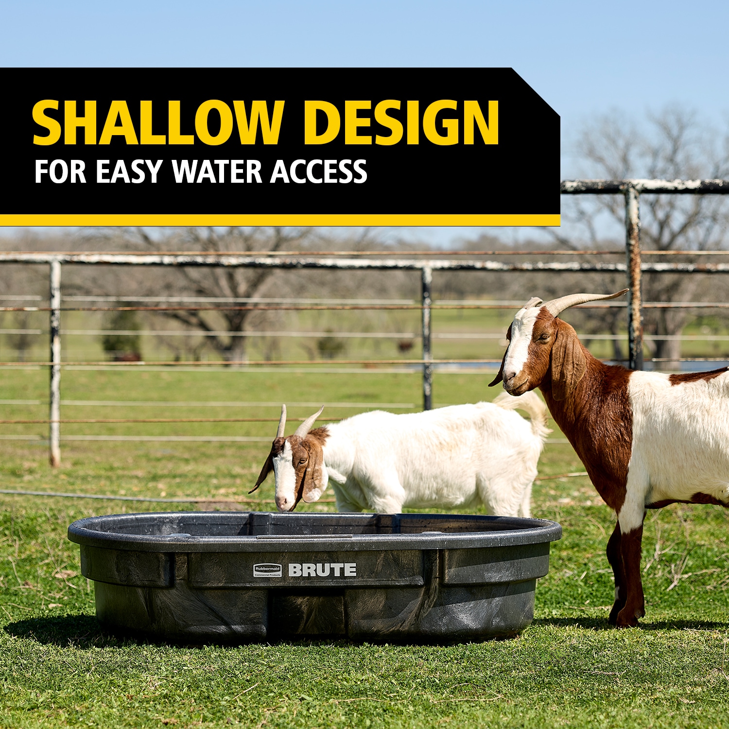 Rubbermaid Commercial Products FG424300BLA Stock-Tanks - View #7