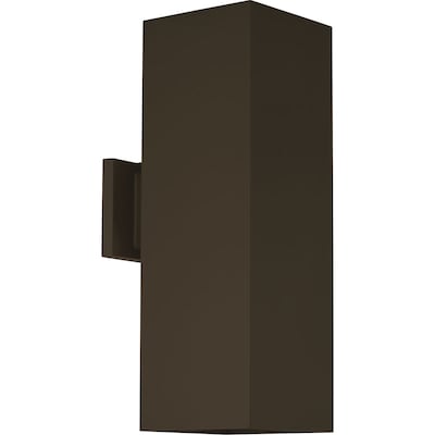 Architectural Bronze Progress Lighting P710011-129-30 Two-Light Med LED Wall Sconce 