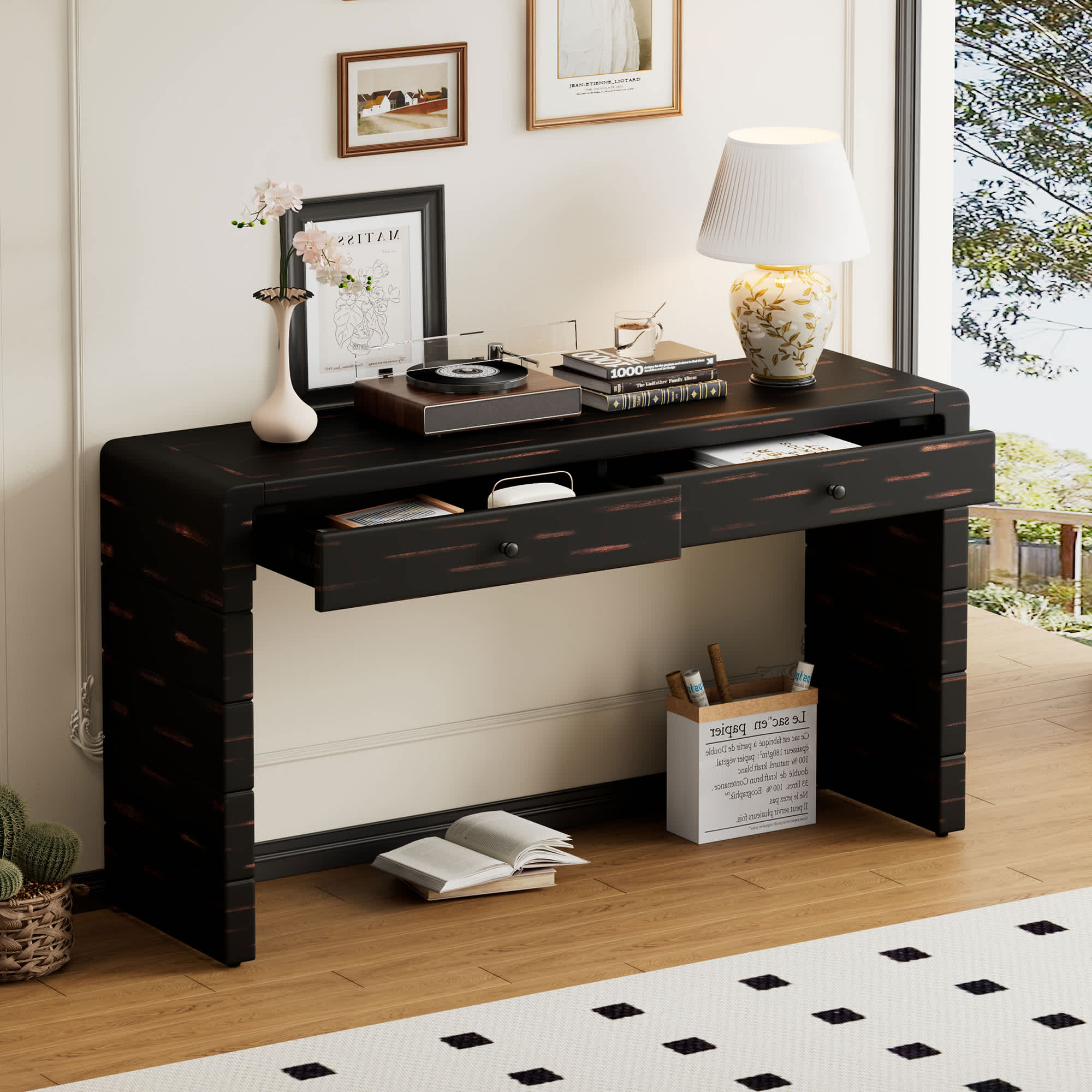 Vynxaria LEXY3578DJKTXGZ092 Console-Sofa-Tables - View #3