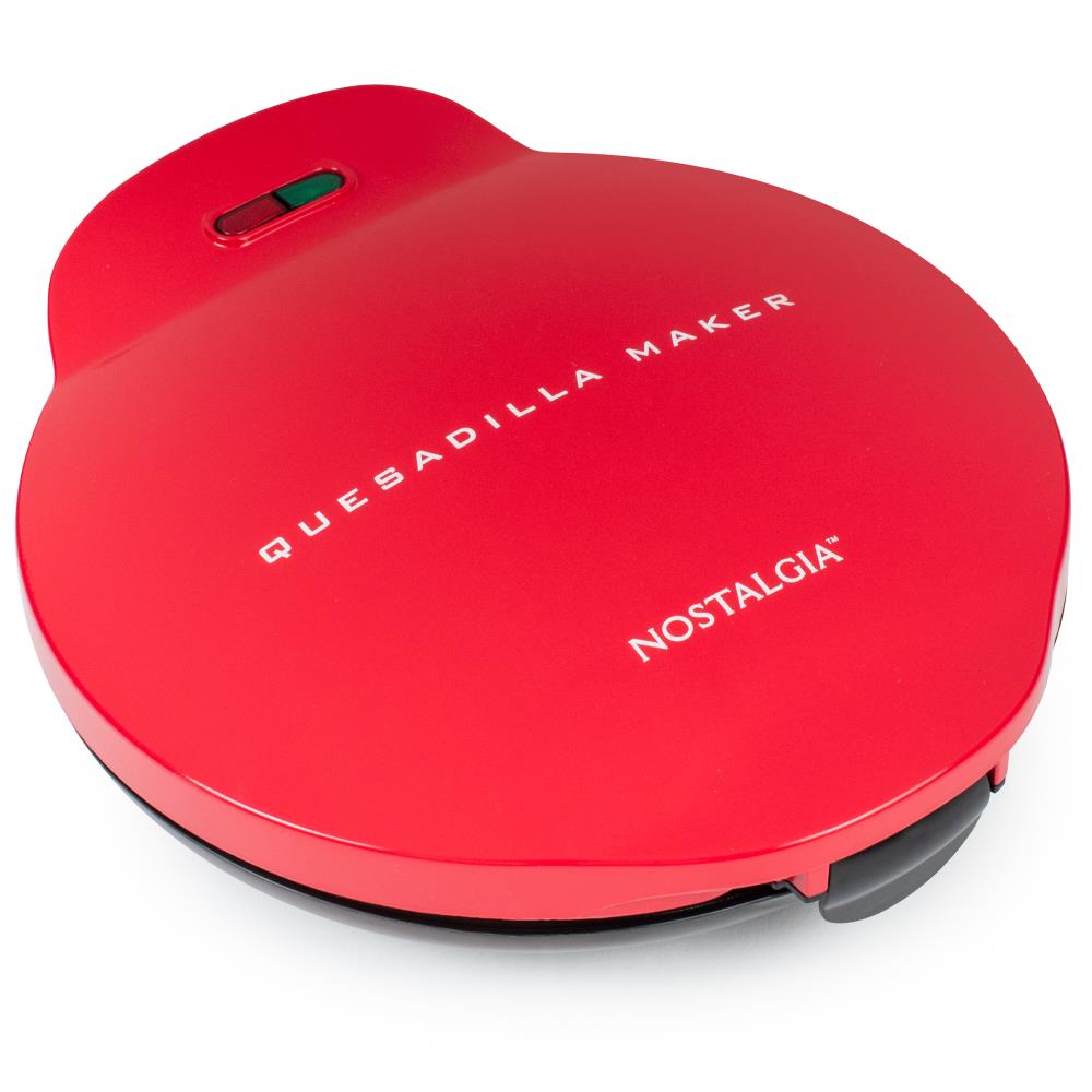 Nostalgia 6-Wedge Electric Quesadilla Maker with Extra Stuffing