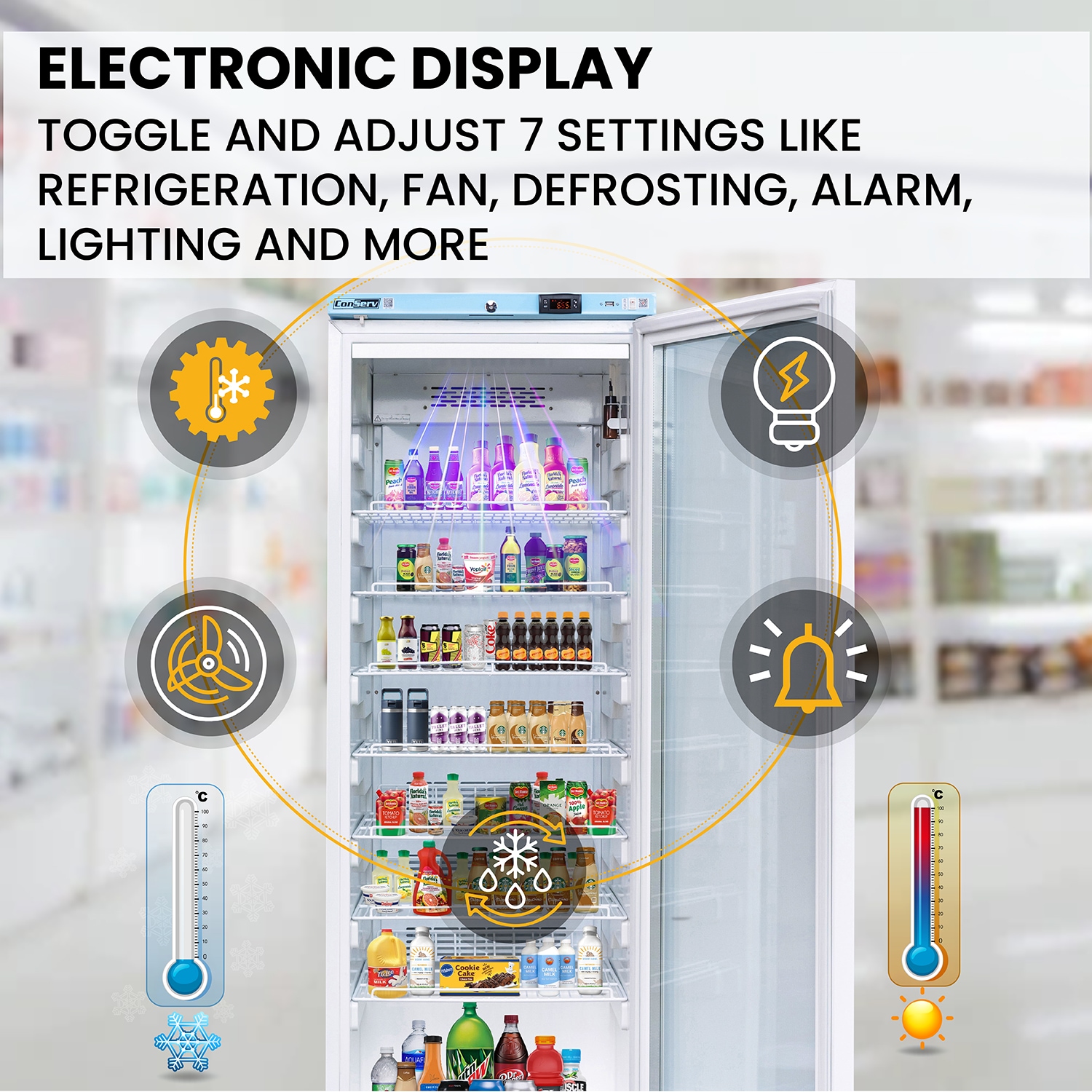 Equator Advanced Appliances CMV 1300 G - C Commercial-Refrigerators - View #14