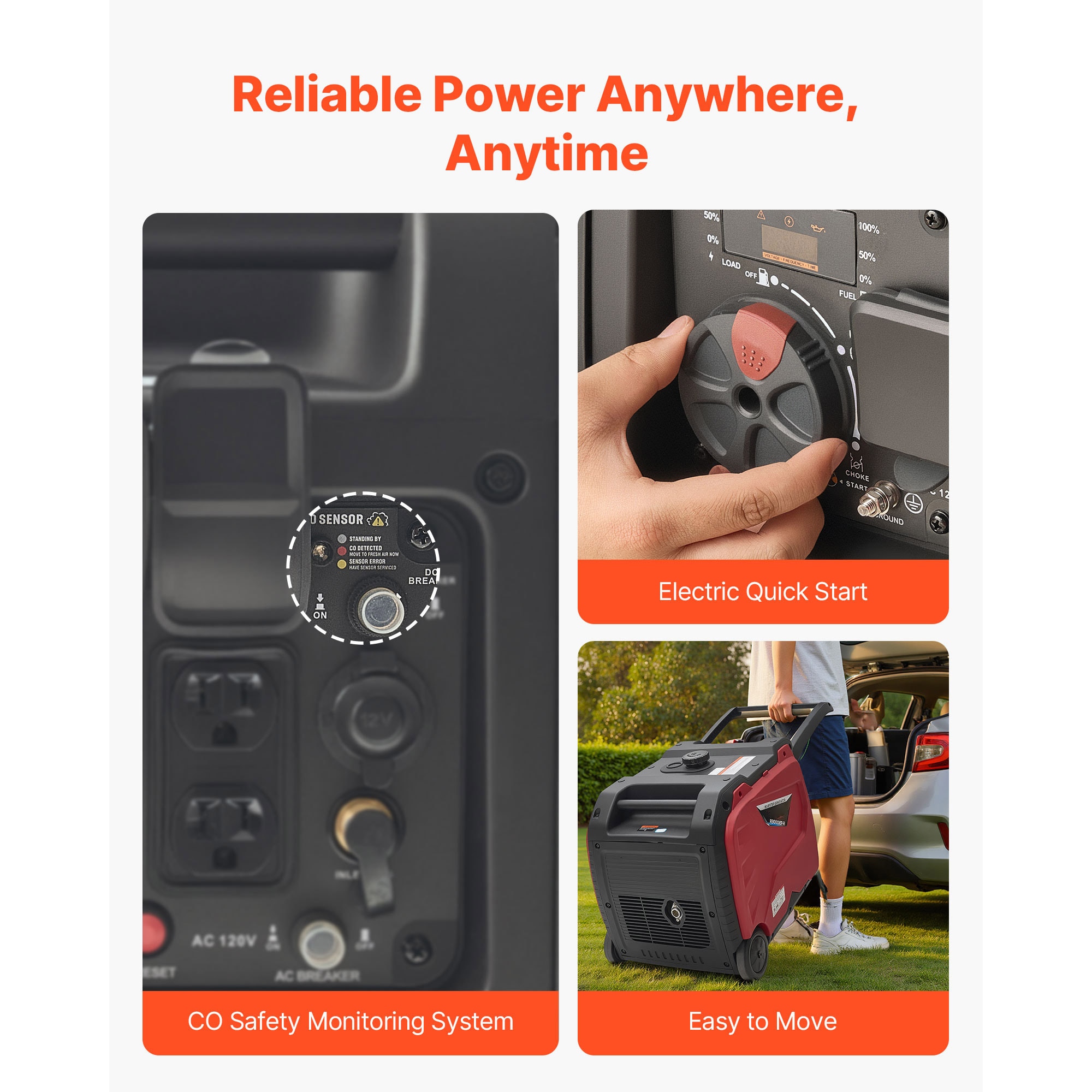 VEVOR SCBCGBPFDJJY19296V5 Inverter-Generators - View #6