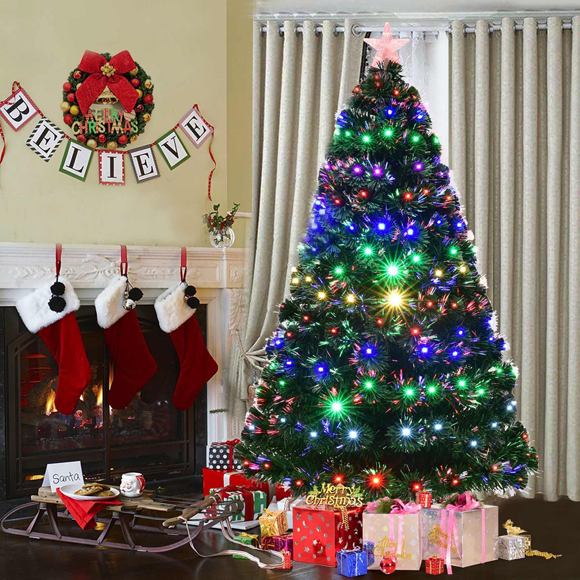 Forclover ALHY-72CM Artificial-Christmas-Trees - View #2