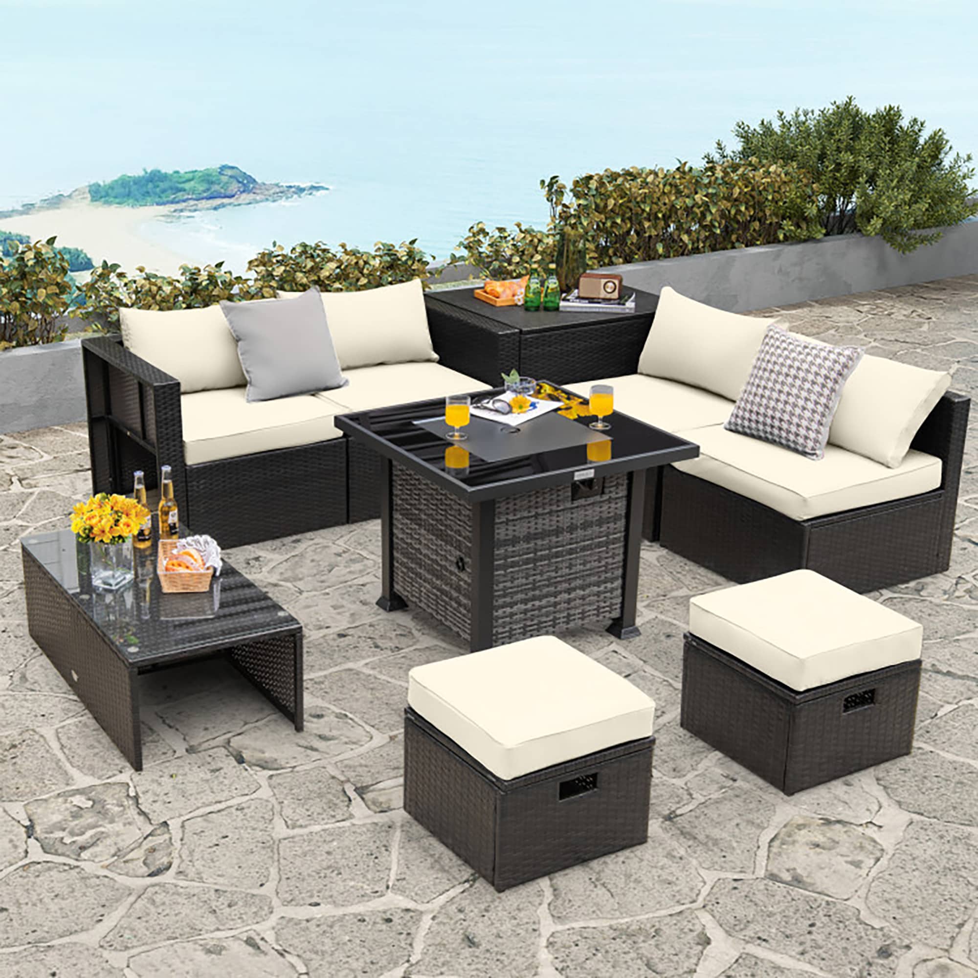CASAINC CEW-HY3615DBBG Patio-Conversation-Sets - View #3