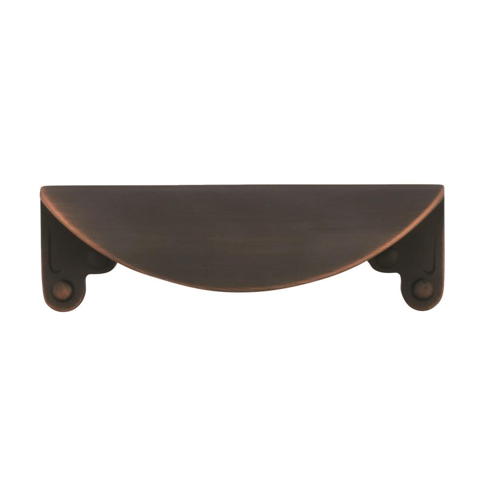 Amerock Inspirations 3-in Center to Center Oil Rubbed Bronze Cup Drawer  Pulls in the Drawer Pulls department at