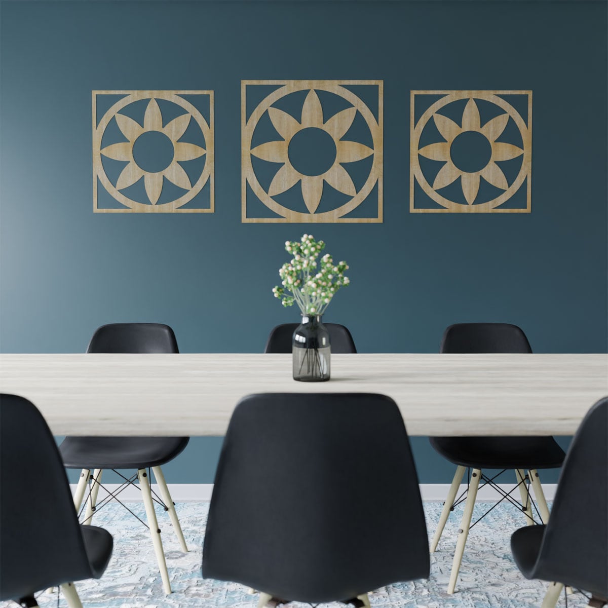 Ekena Millwork CMWP16X16X0250BLHI Ceiling-Medallions - View #6
