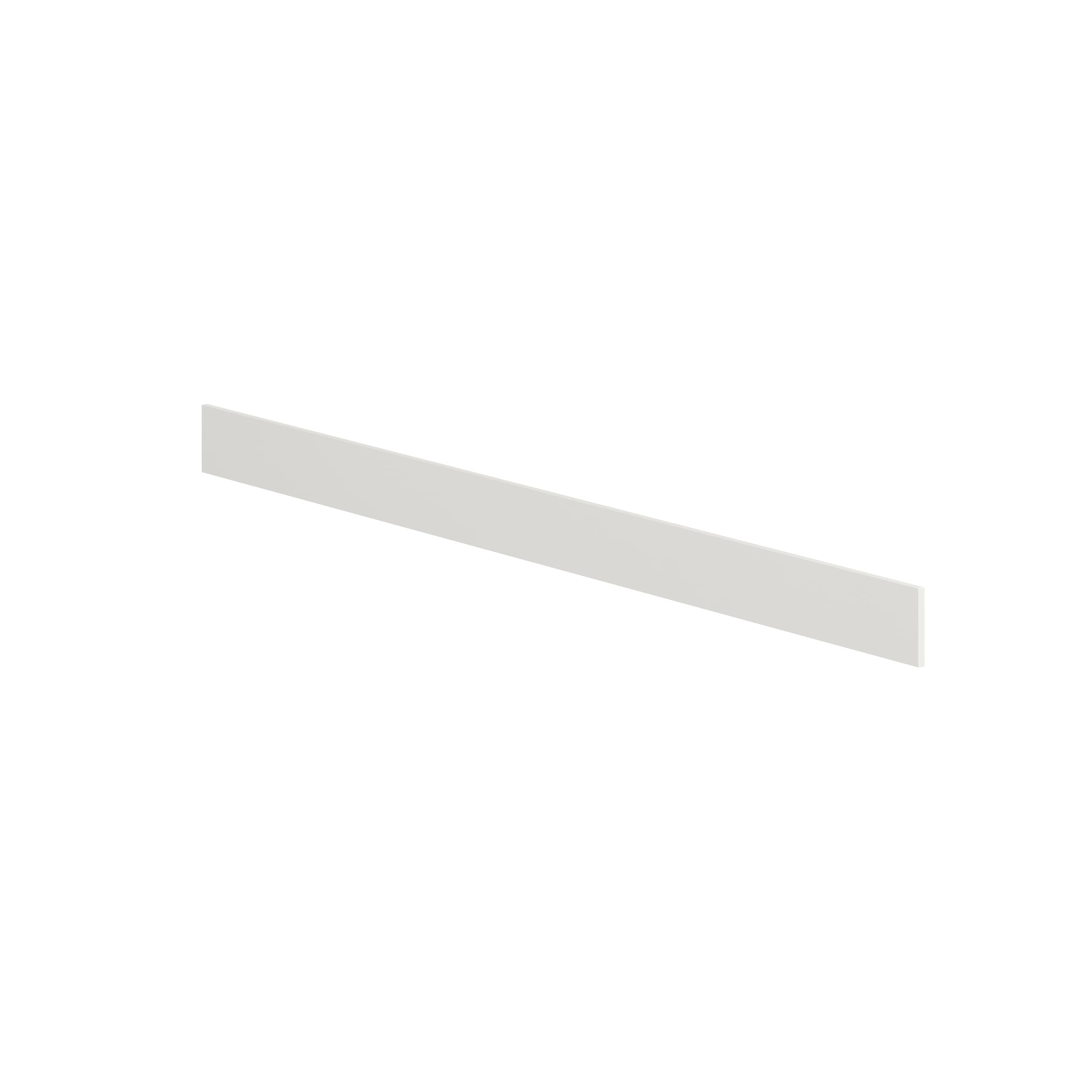Hugo&Borg DSF696-BE Belcourt Cabinet Fill Strip 6-in W x 96-in H x 0.75-in D Painted Light Gray Painted